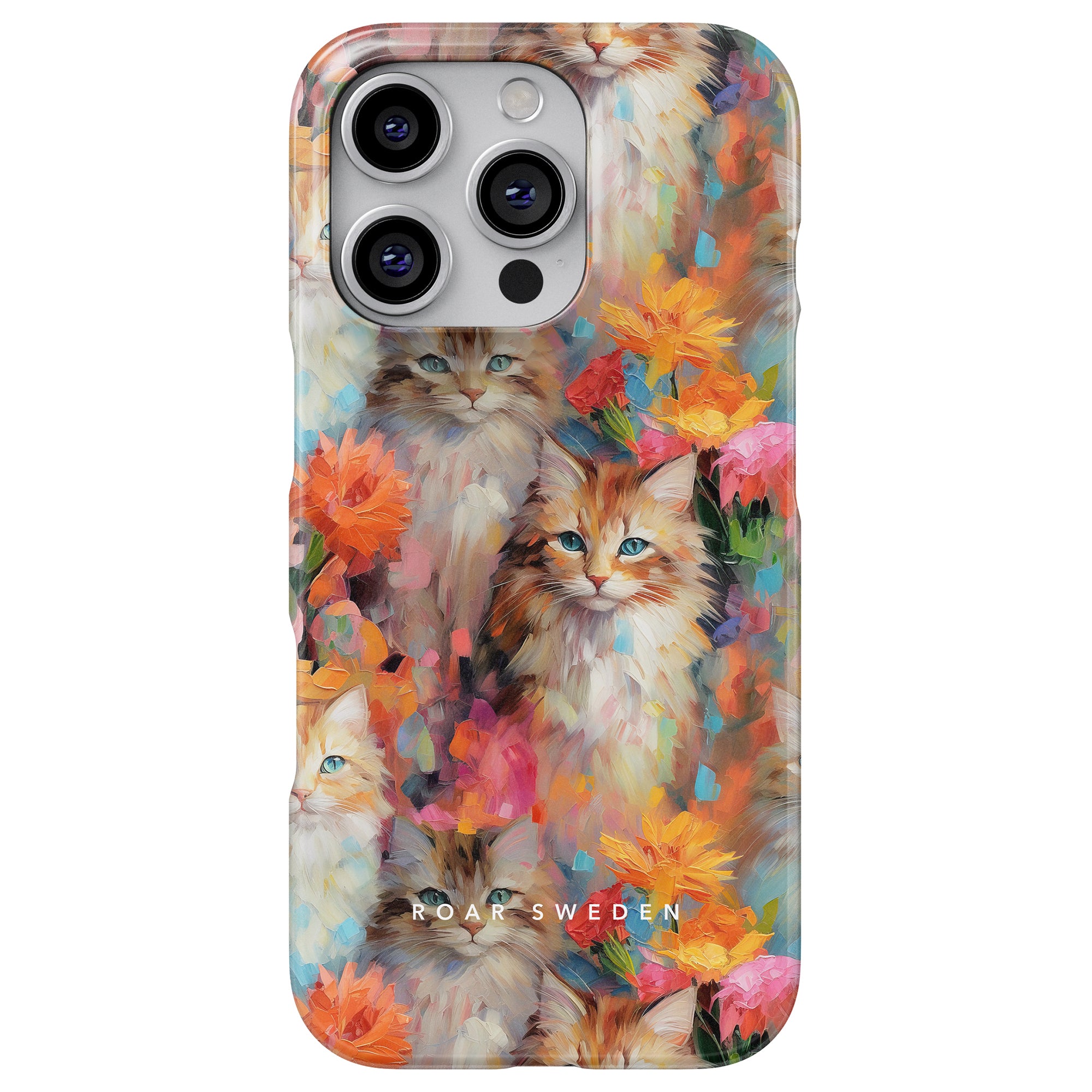 Kitty Slim mobilskal – Flower Kitty