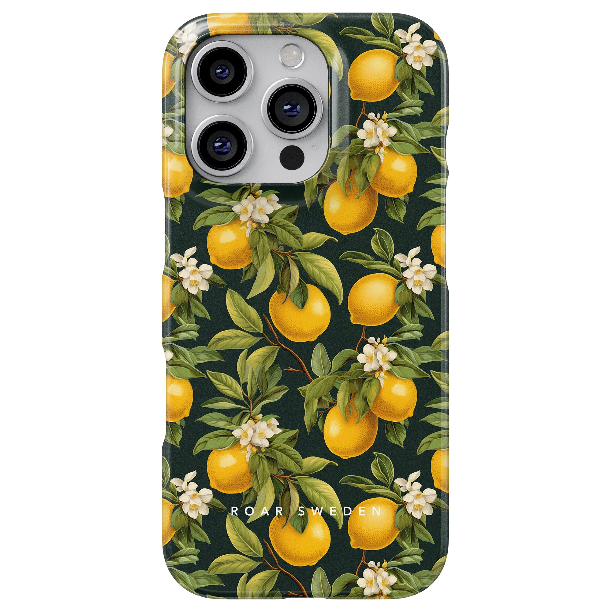 Slim mobilskal – Flowery Lemon