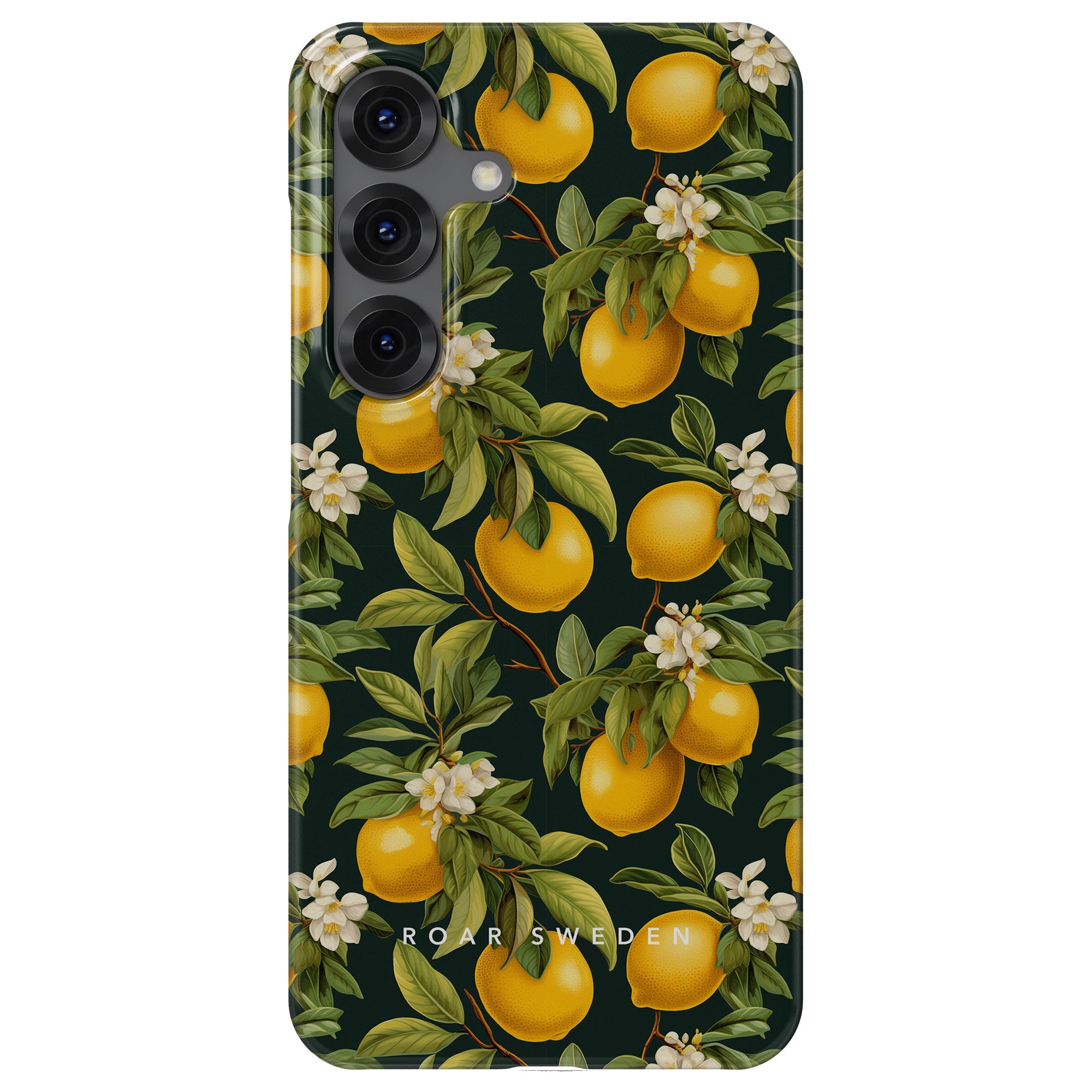 Slim mobilskal – Flowery Lemon