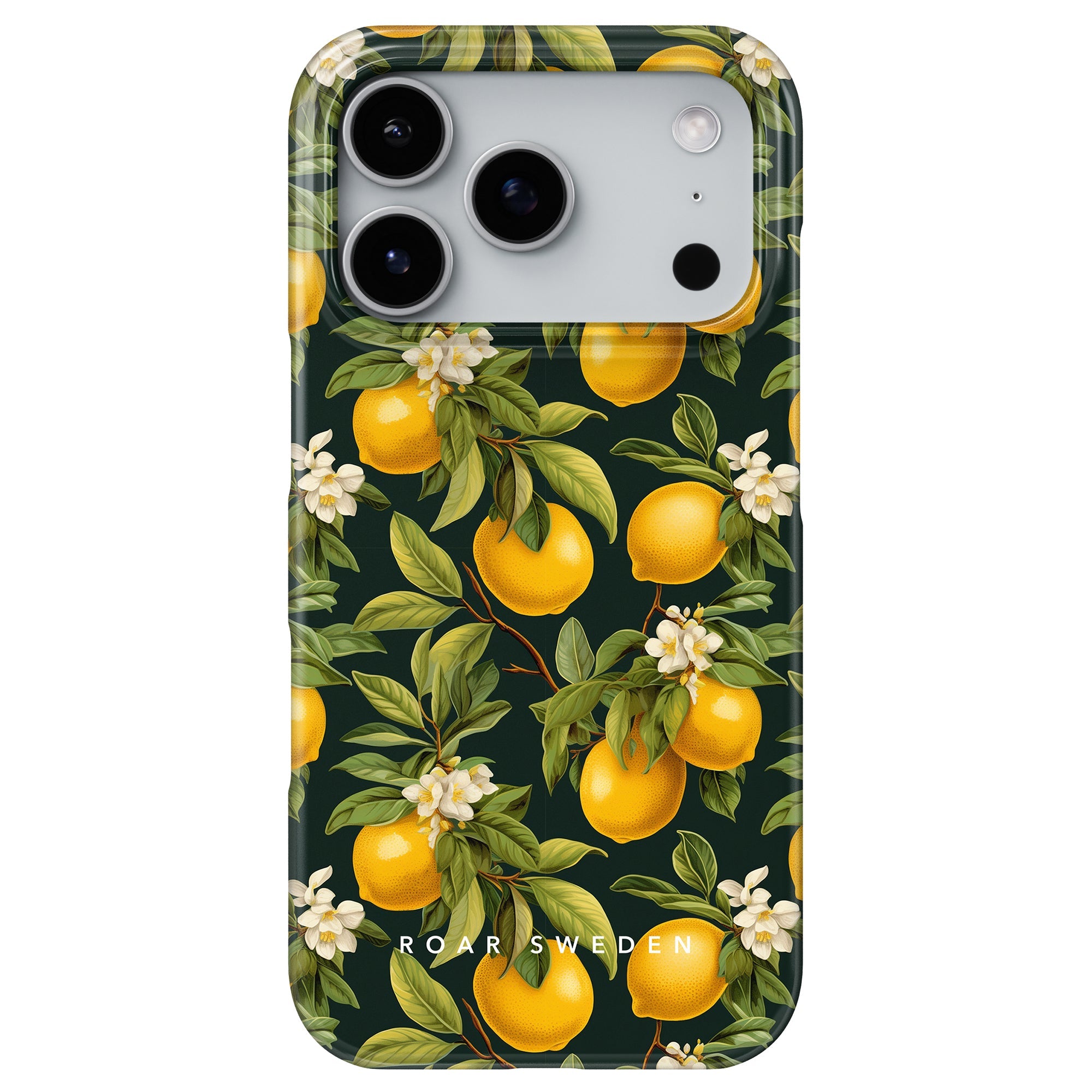 Slim mobilskal – Flowery Lemon