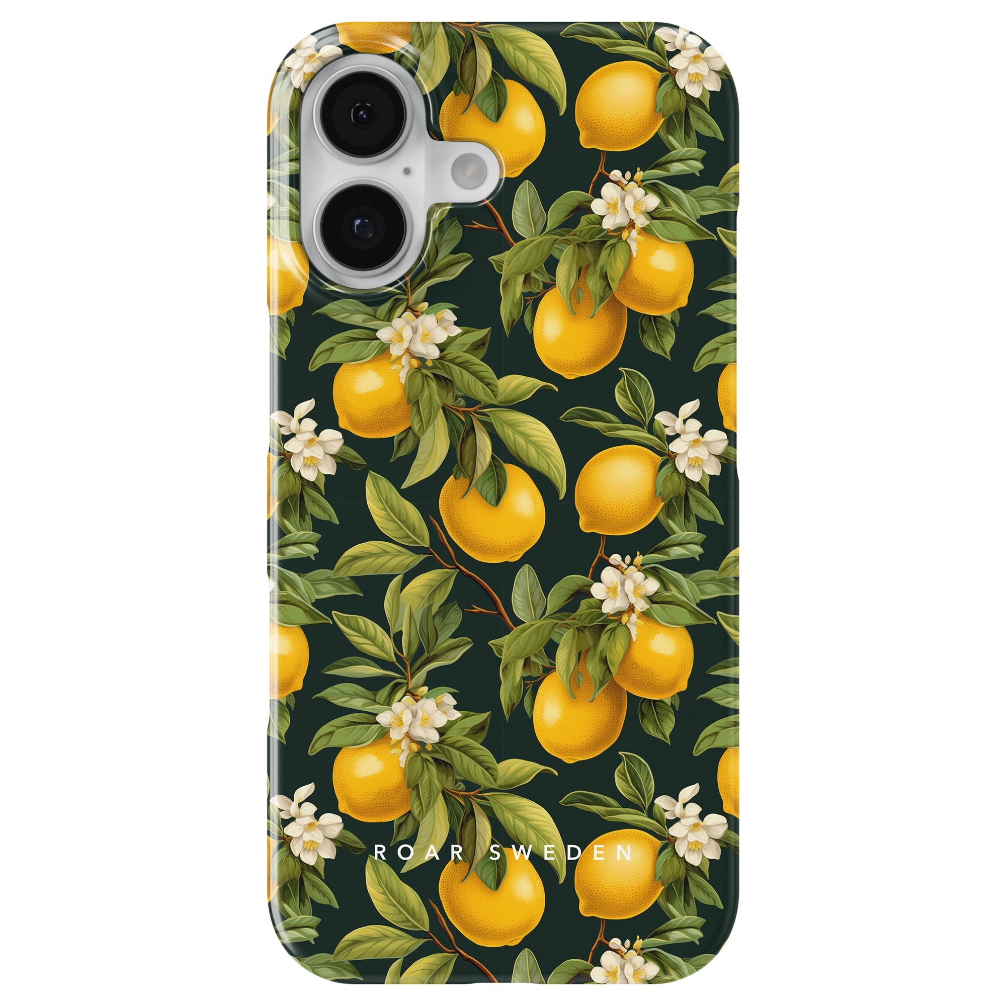 Slim mobilskal – Flowery Lemon