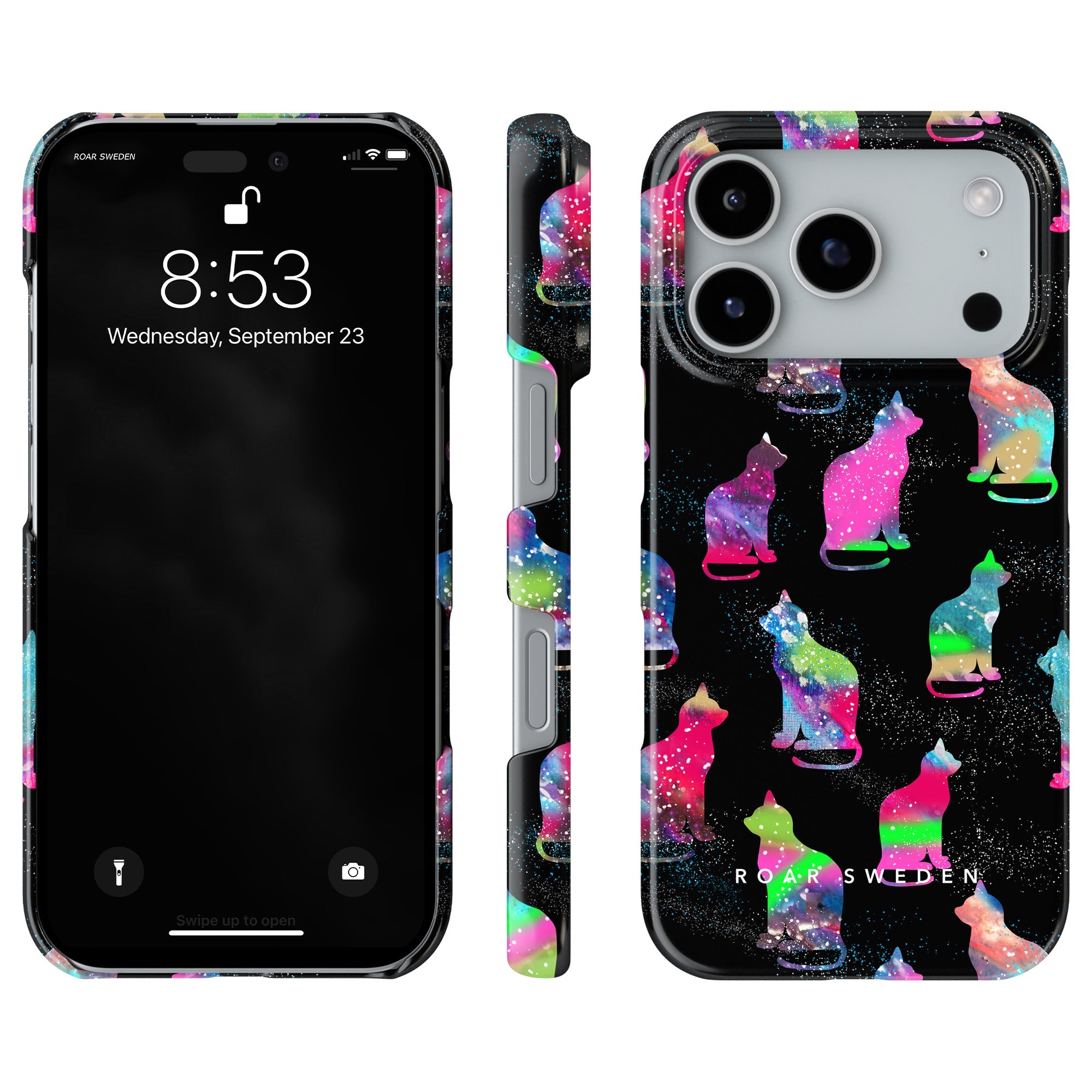 Cats & Dogs Slim mobilskal – Galaxy Cat