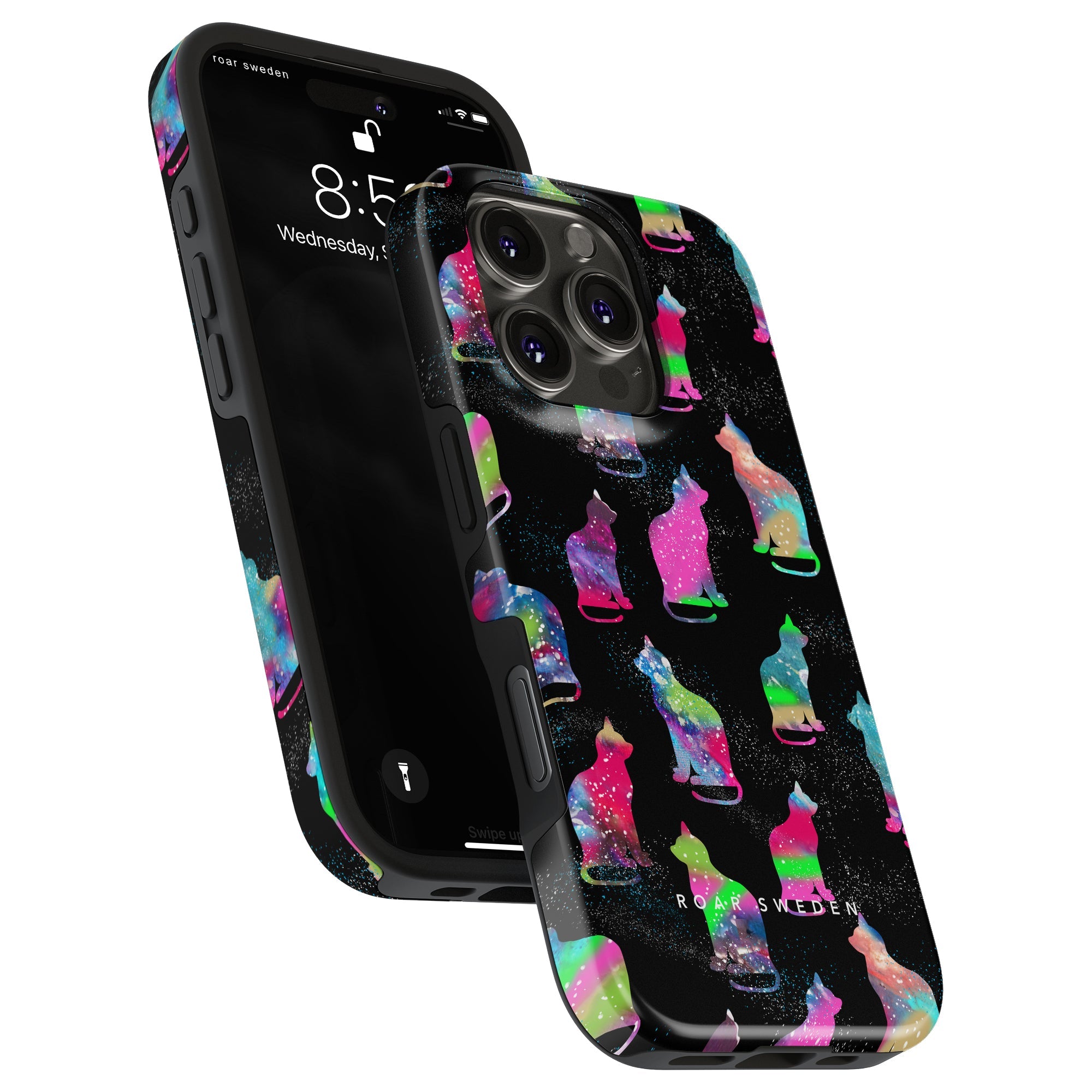 Tough mobilskal - Galaxy Cat