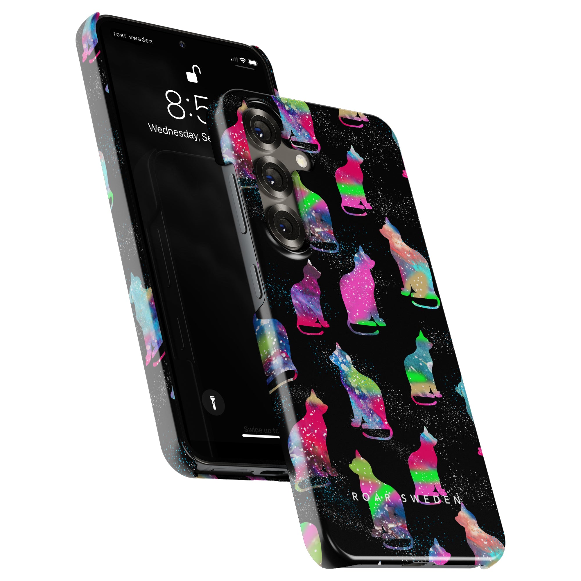 Cats & Dogs Slim mobilskal – Galaxy Cat
