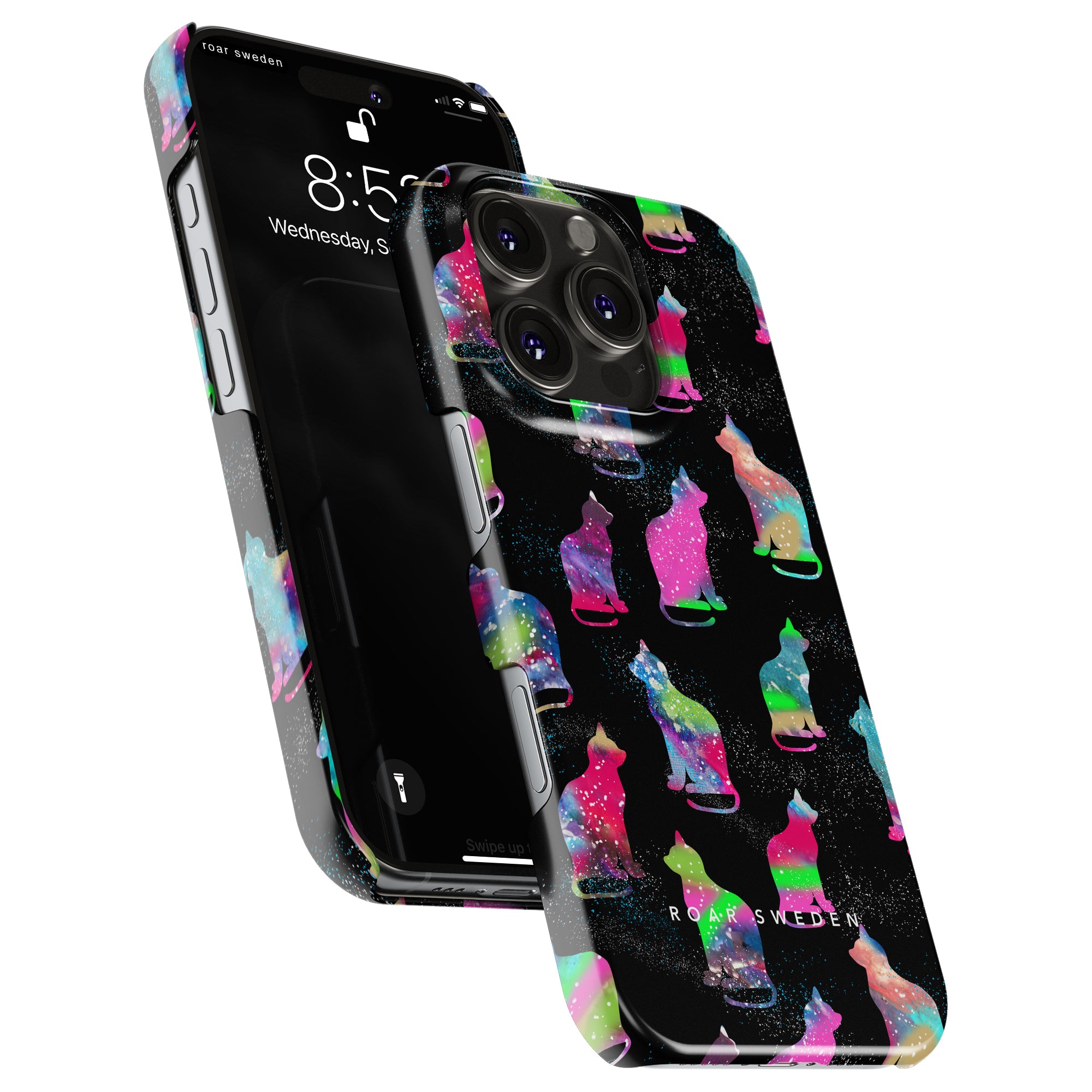 Cats & Dogs Slim mobilskal – Galaxy Cat