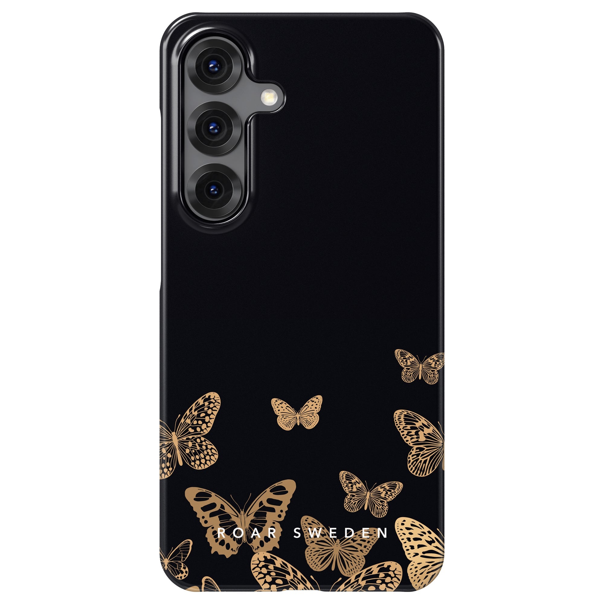Slim mobilskal – Golden Butterflies