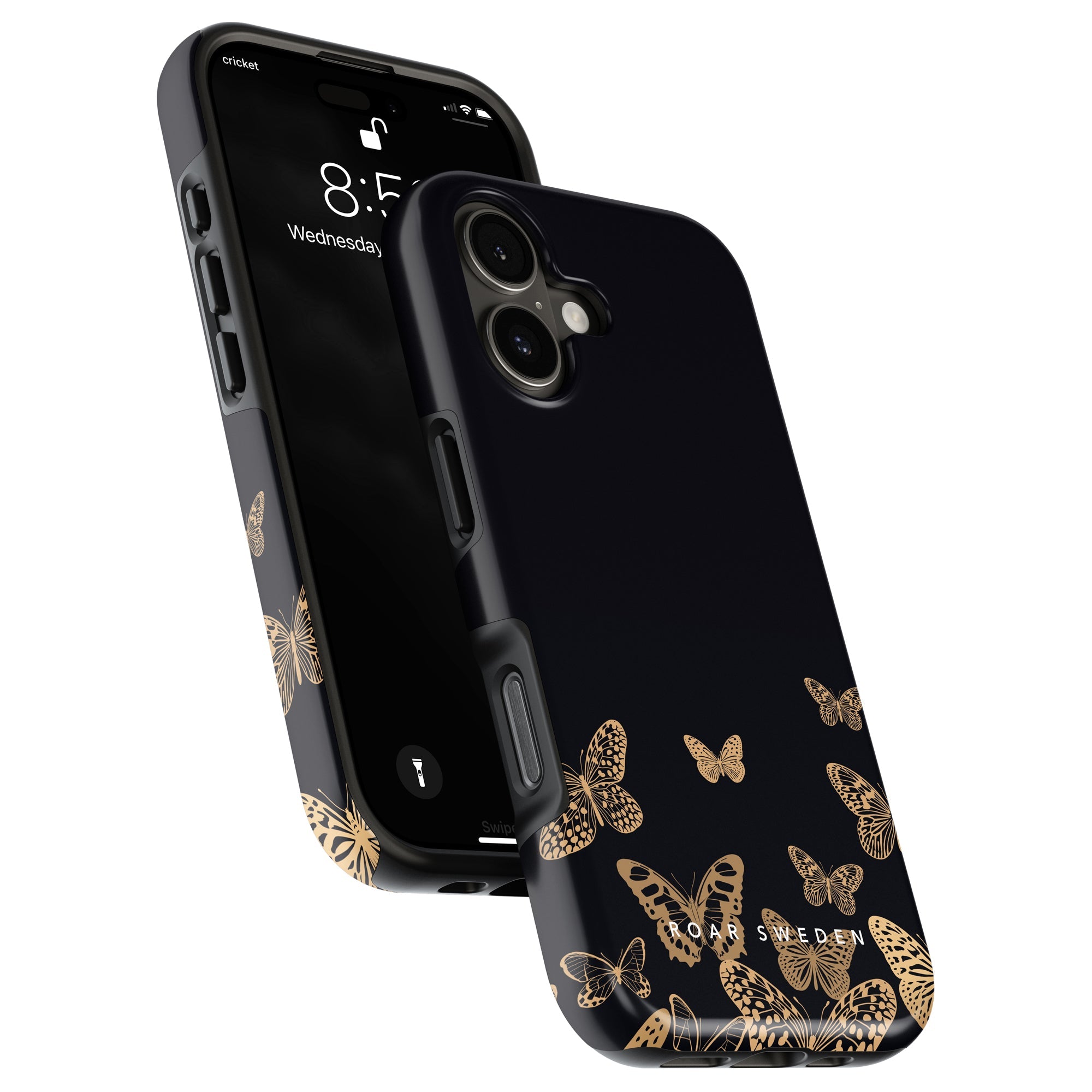 Tough mobilskal – Golden Butterflies
