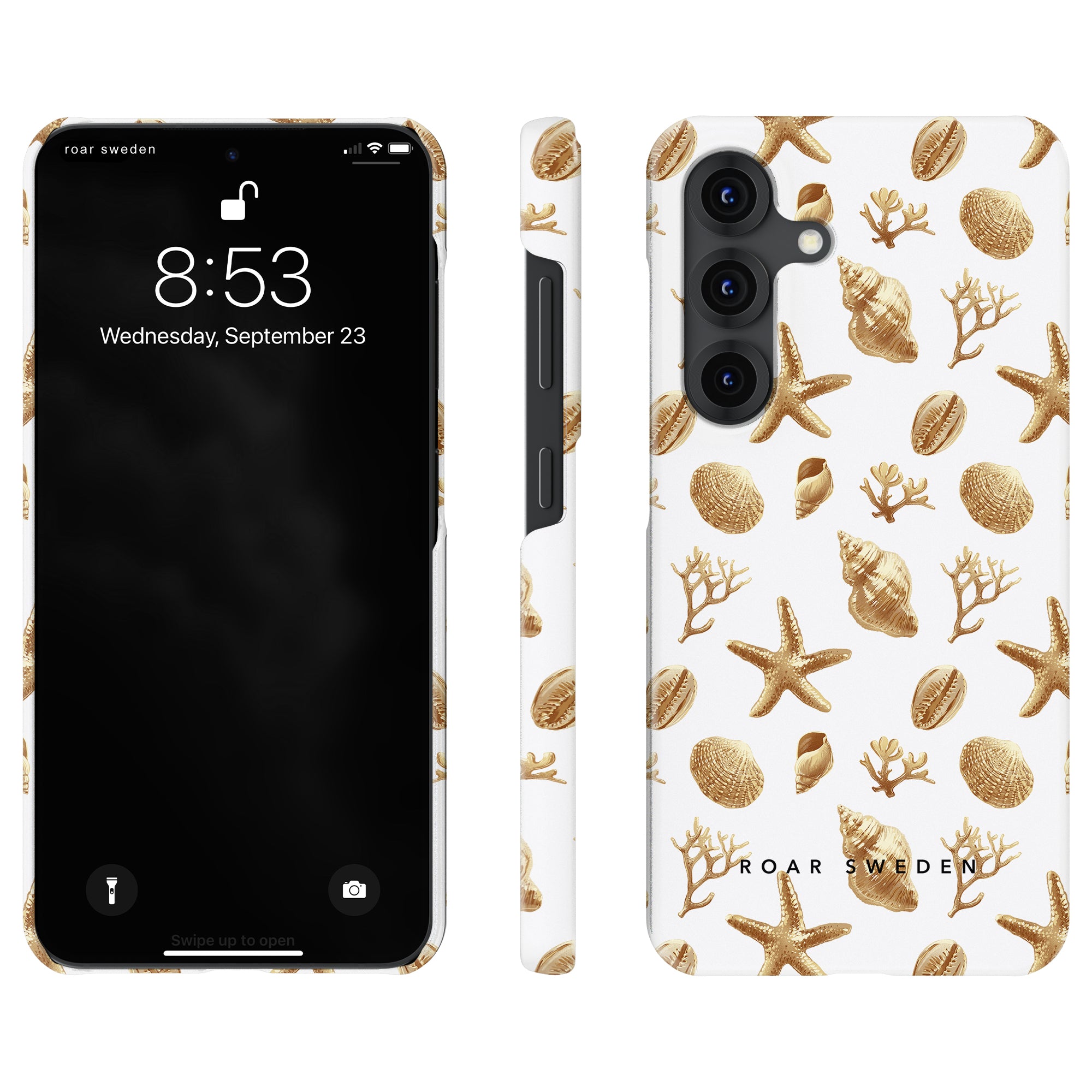 Golden Shells - Slim case - Roar Sweden