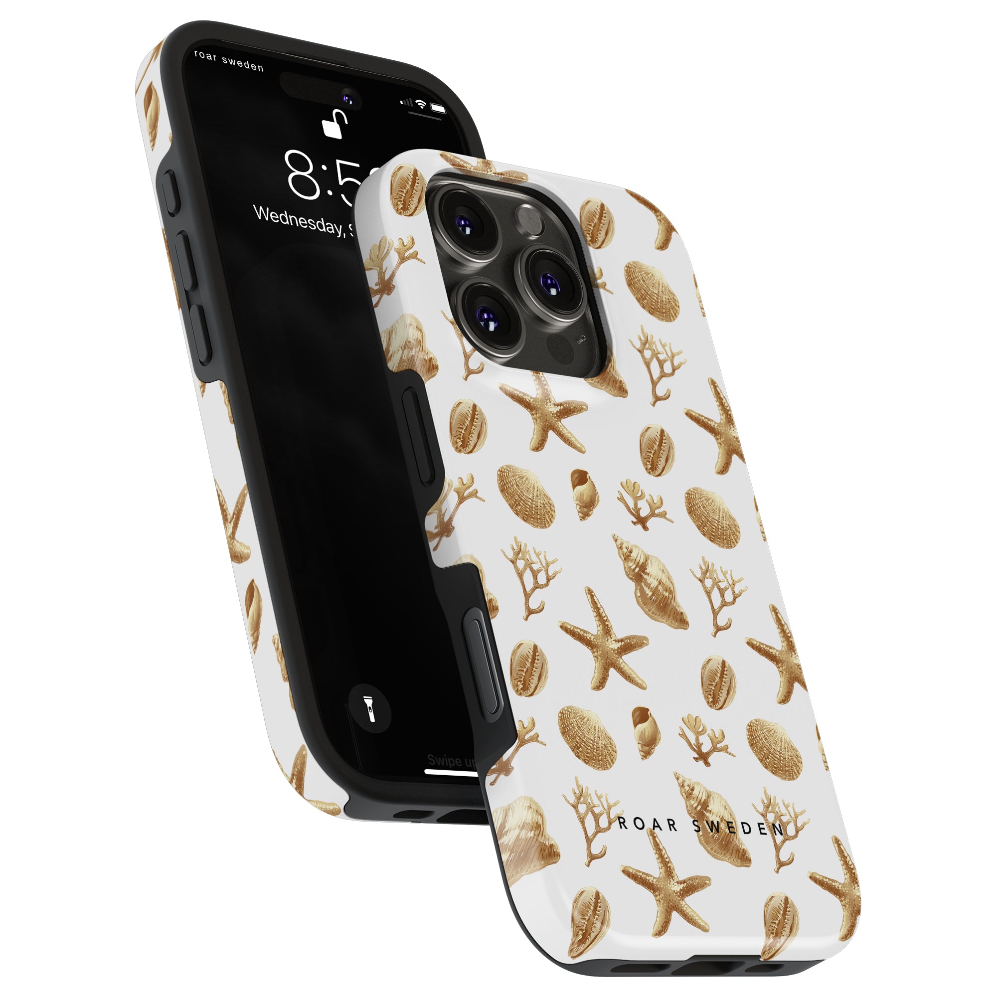 Golden Shells - Tough Case - Roar Sweden