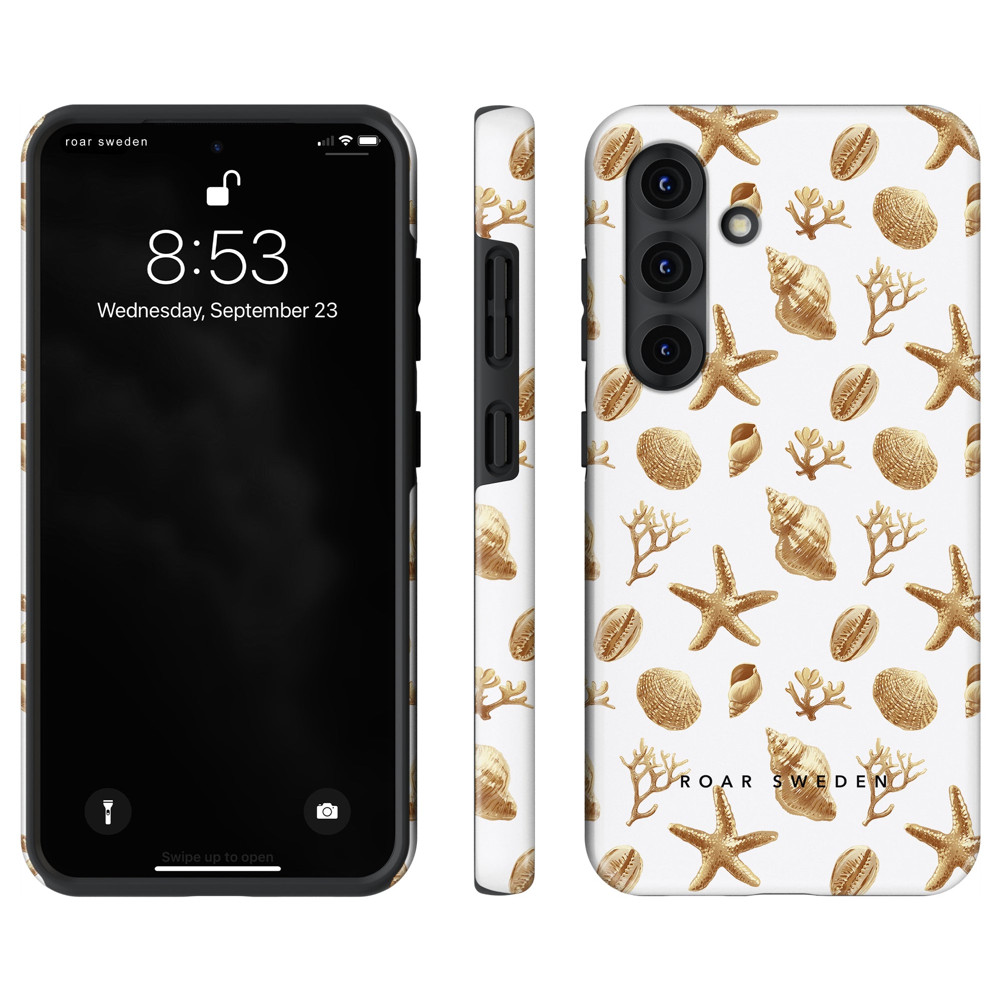 Golden Shells - Tough Case - Roar Sweden