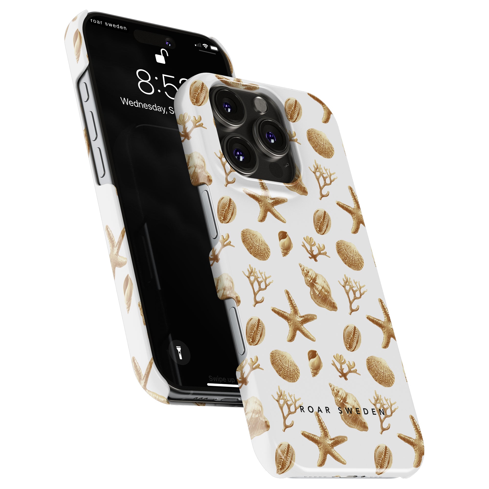 Golden Shells - Slim case - Roar Sweden