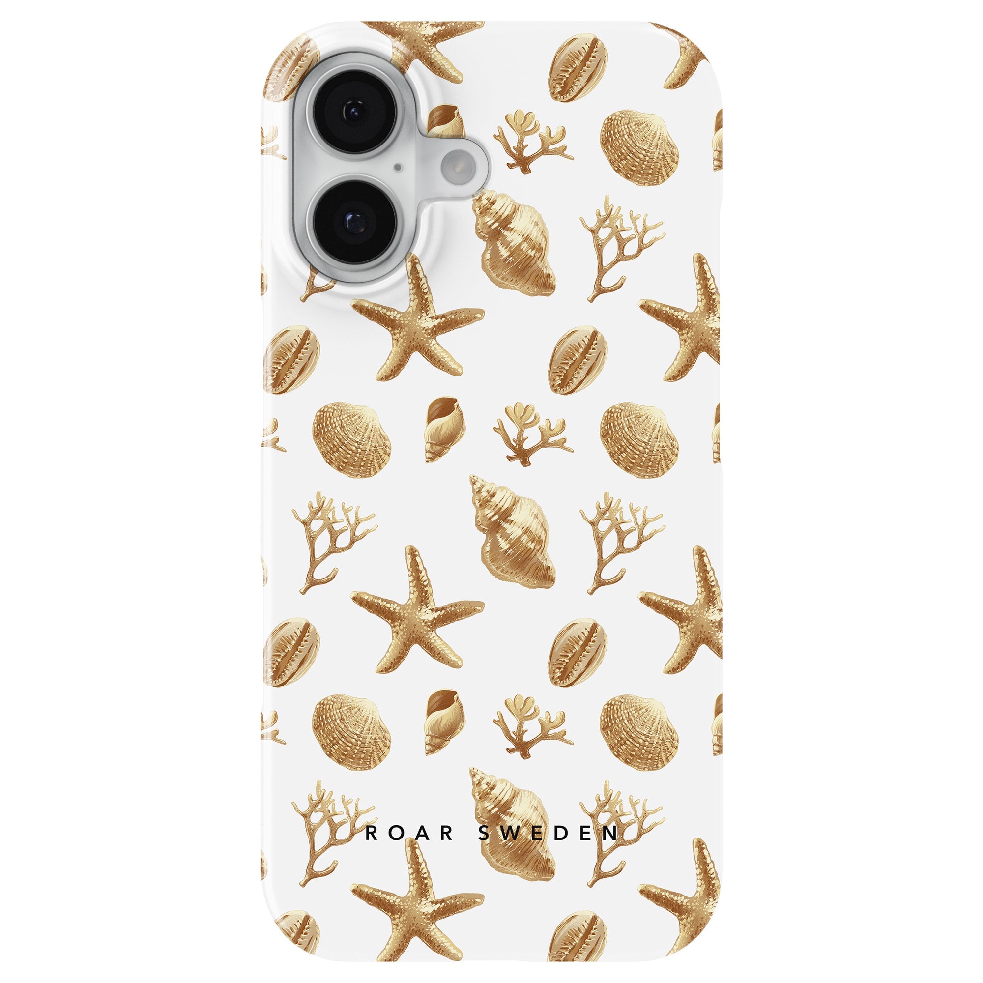 Slim mobilskal – Golden Shells