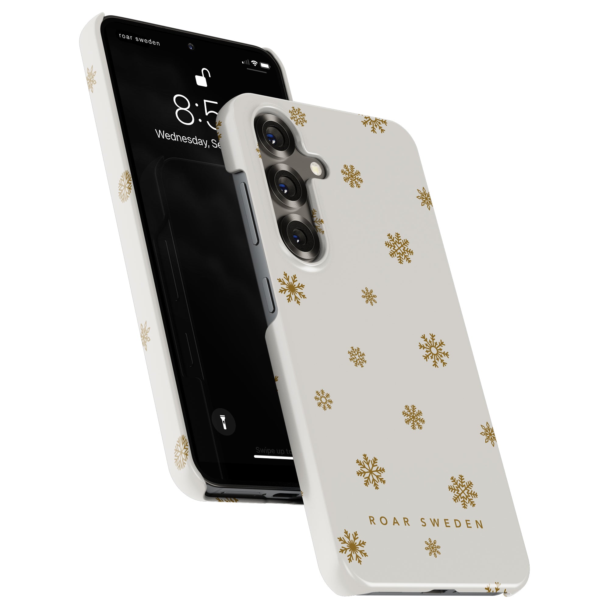 Golden Snowflake - Slim case - Roar Sweden