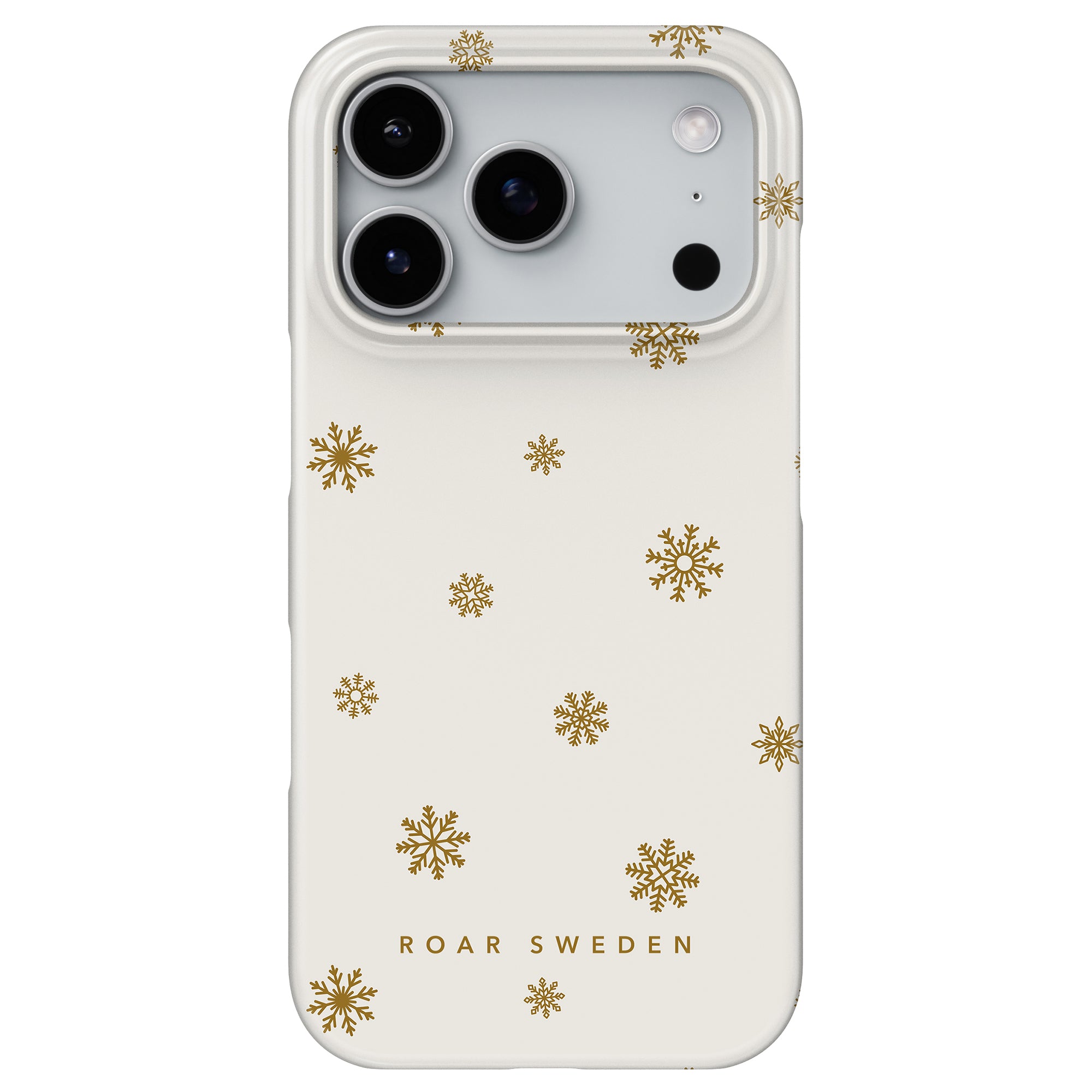 Golden Snowflake - Slim case - Roar Sweden
