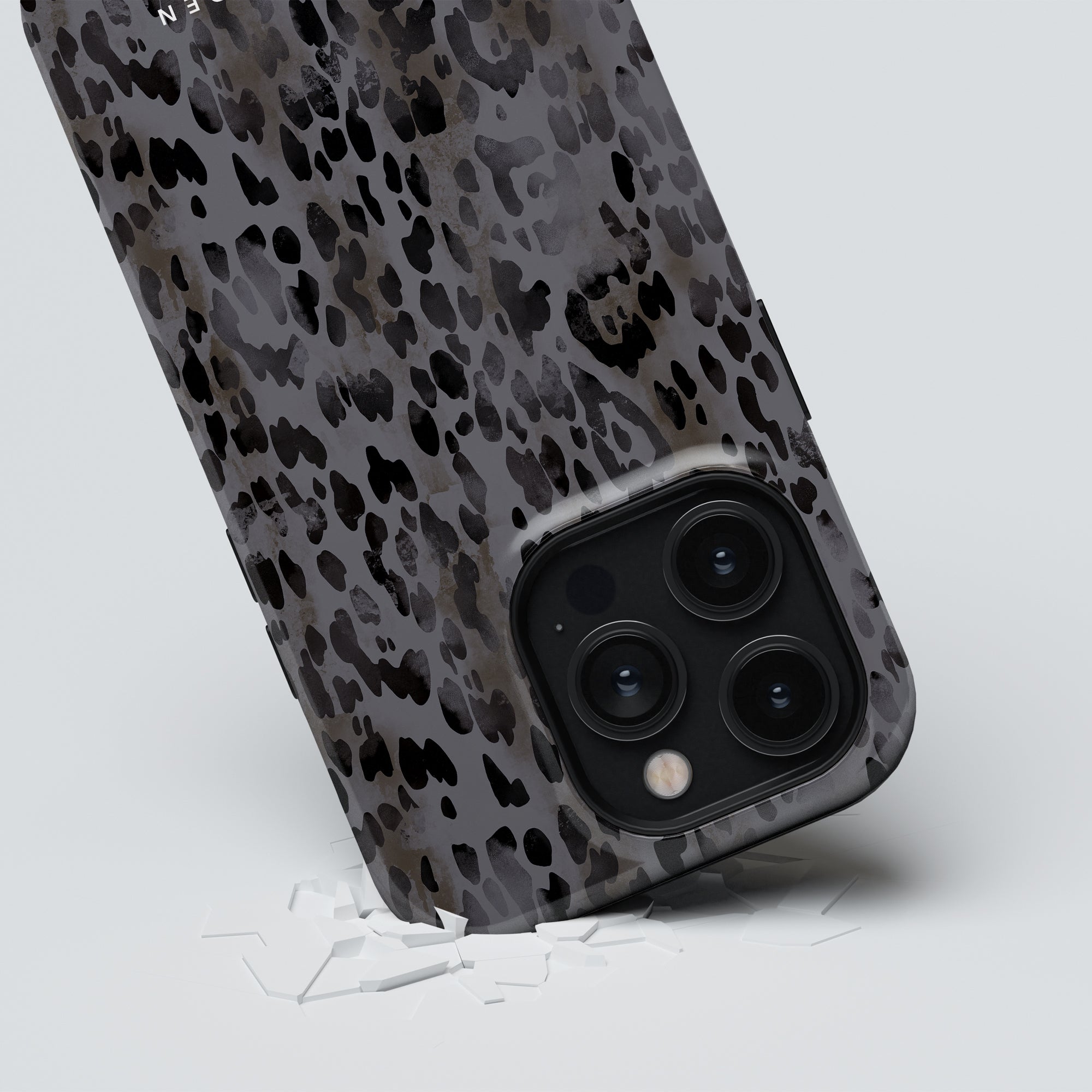 Leopard MagSafe mobilskal – Granite Leopard