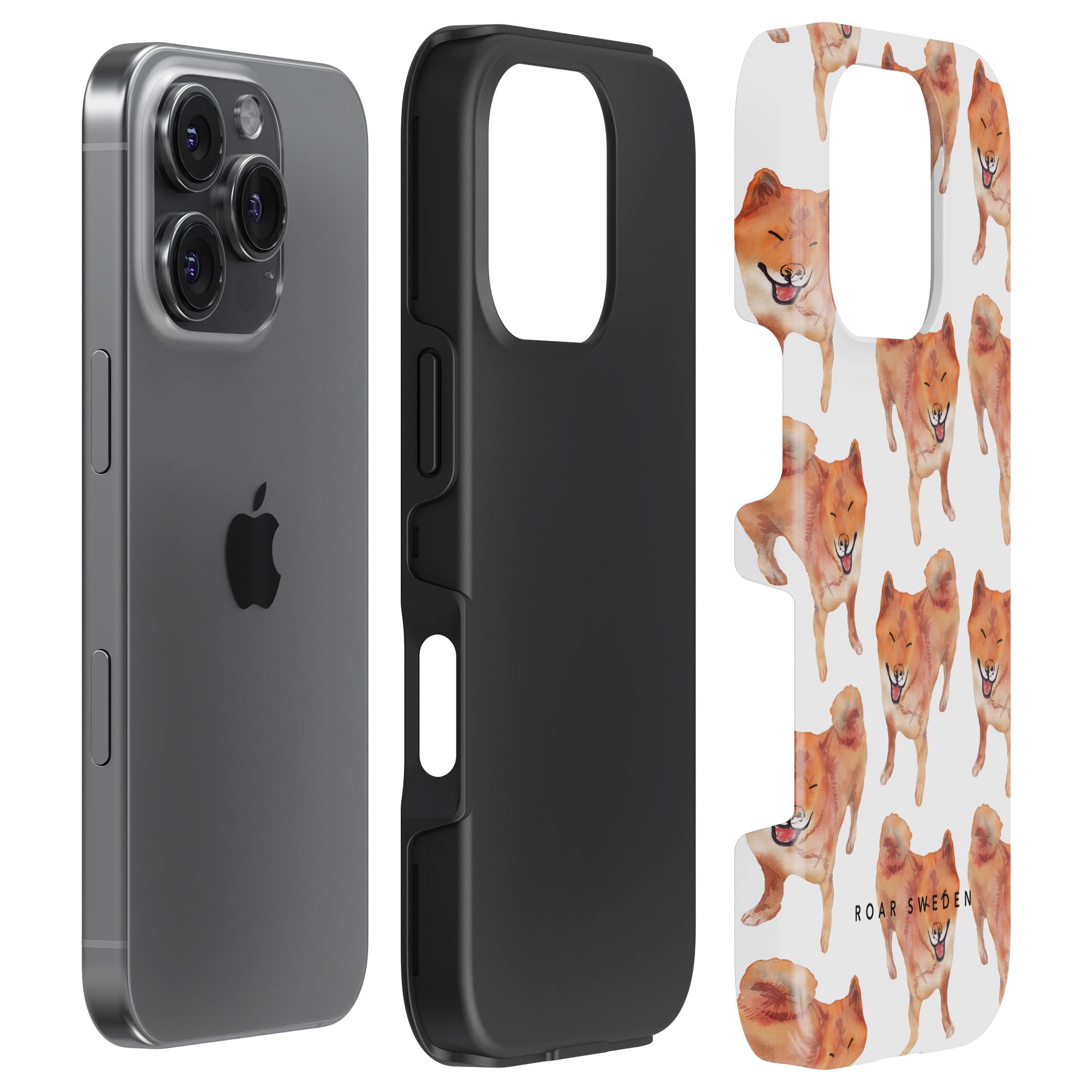 Shiba Tough mobilskal – Happy Shiba