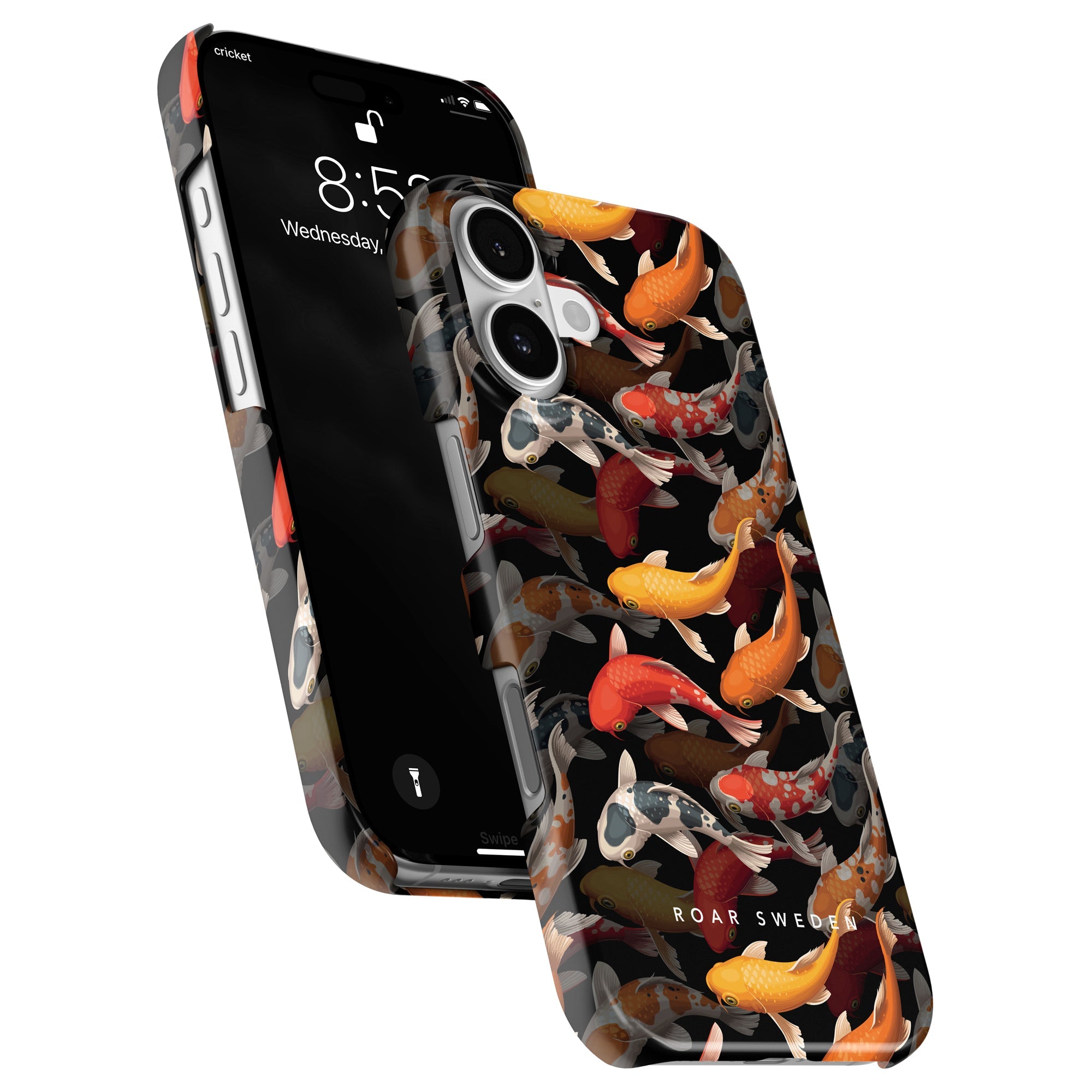 Slim mobilskal – Koi Pond