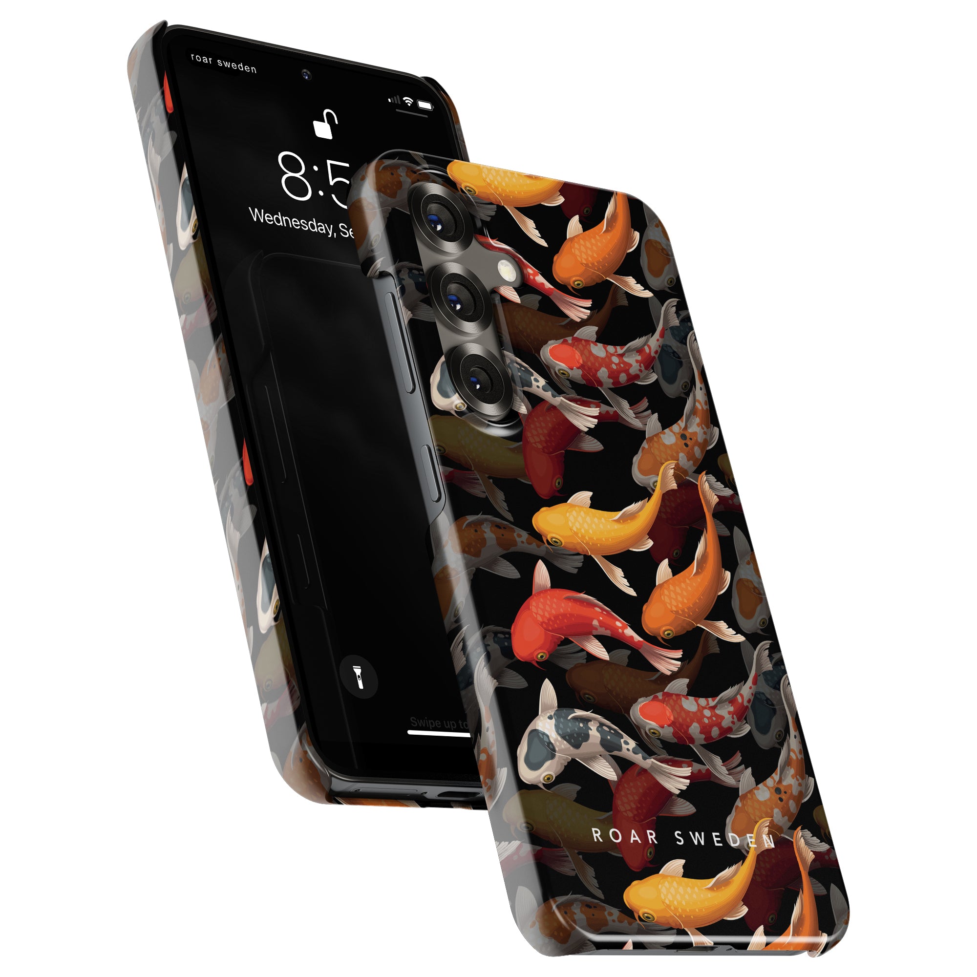 Slim mobilskal – Koi Pond