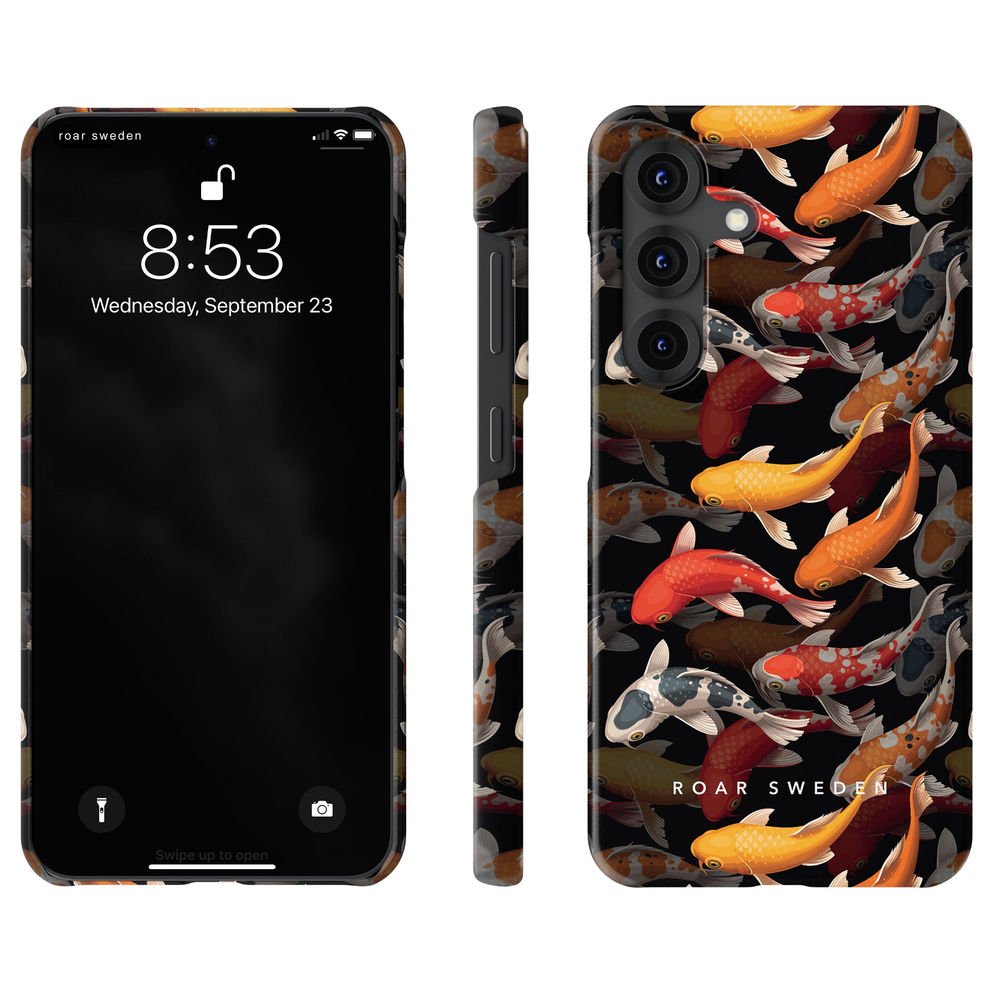 Slim mobilskal – Koi Pond