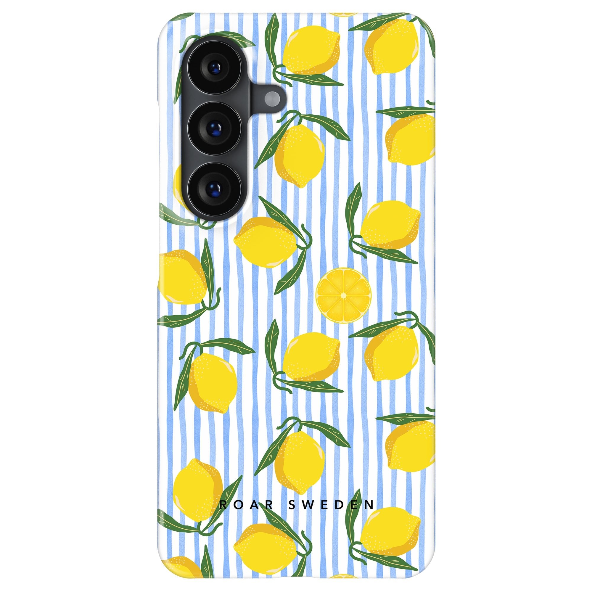 Lemon Stripes - Slim case - Roar Sweden