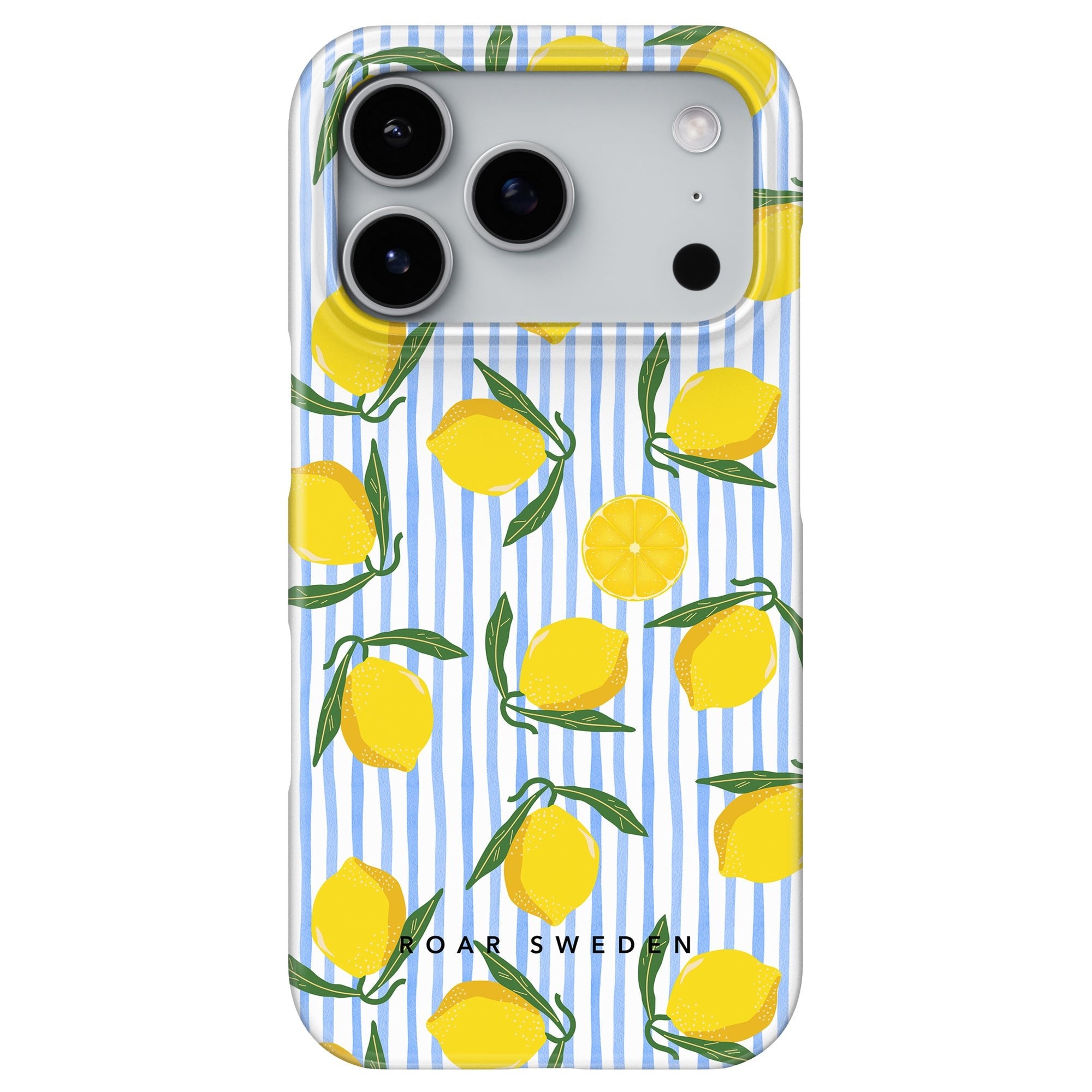 Lemon Stripes - Slim case - Roar Sweden