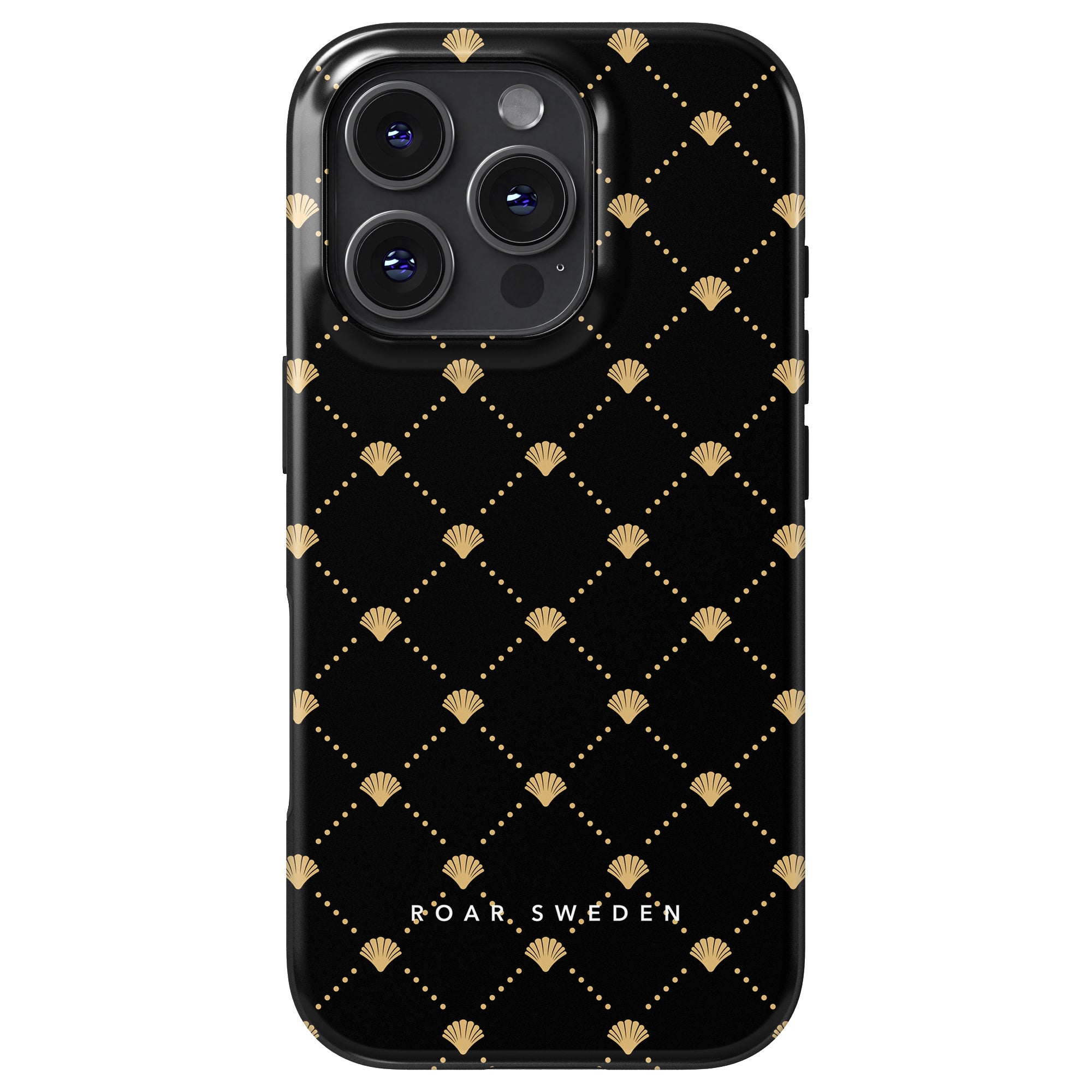Luxe Shells Black - Tough Case - Roar Sweden