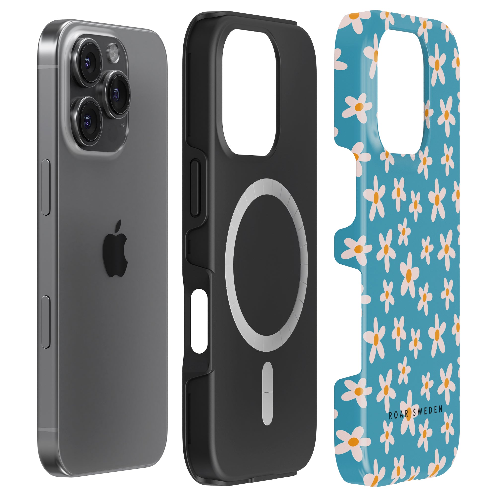 MagSafe mobilskal – Vårblomma Blå