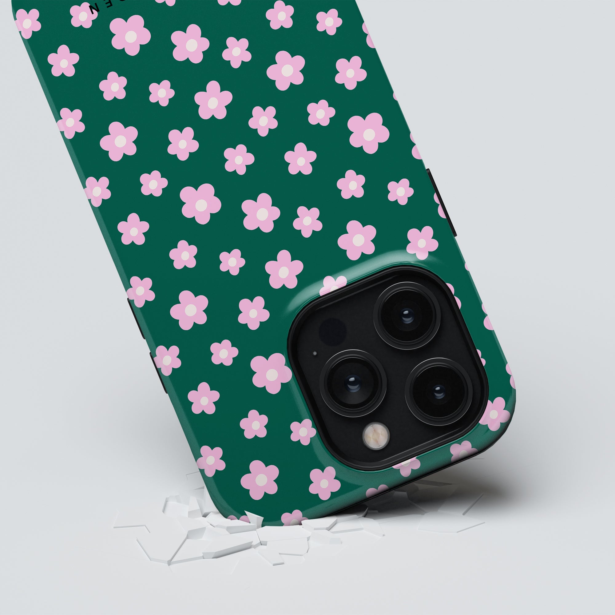 MagSafe mobilskal – Vårblomma Grön