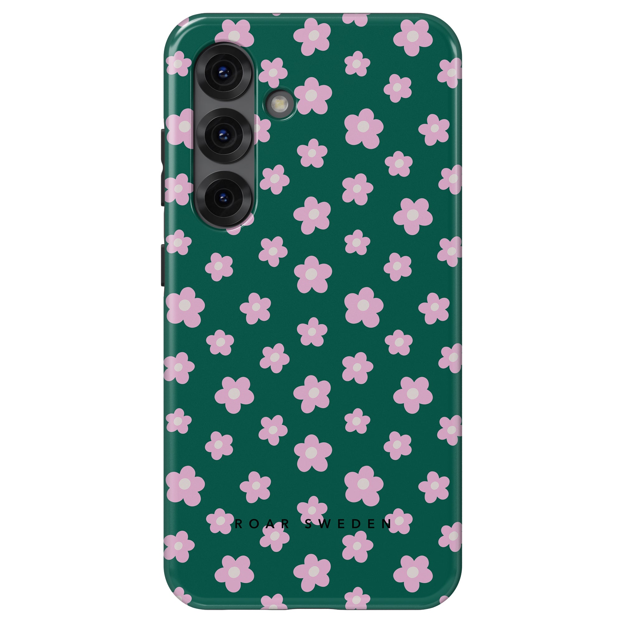 Tough mobilskal – Vårblomma Grön