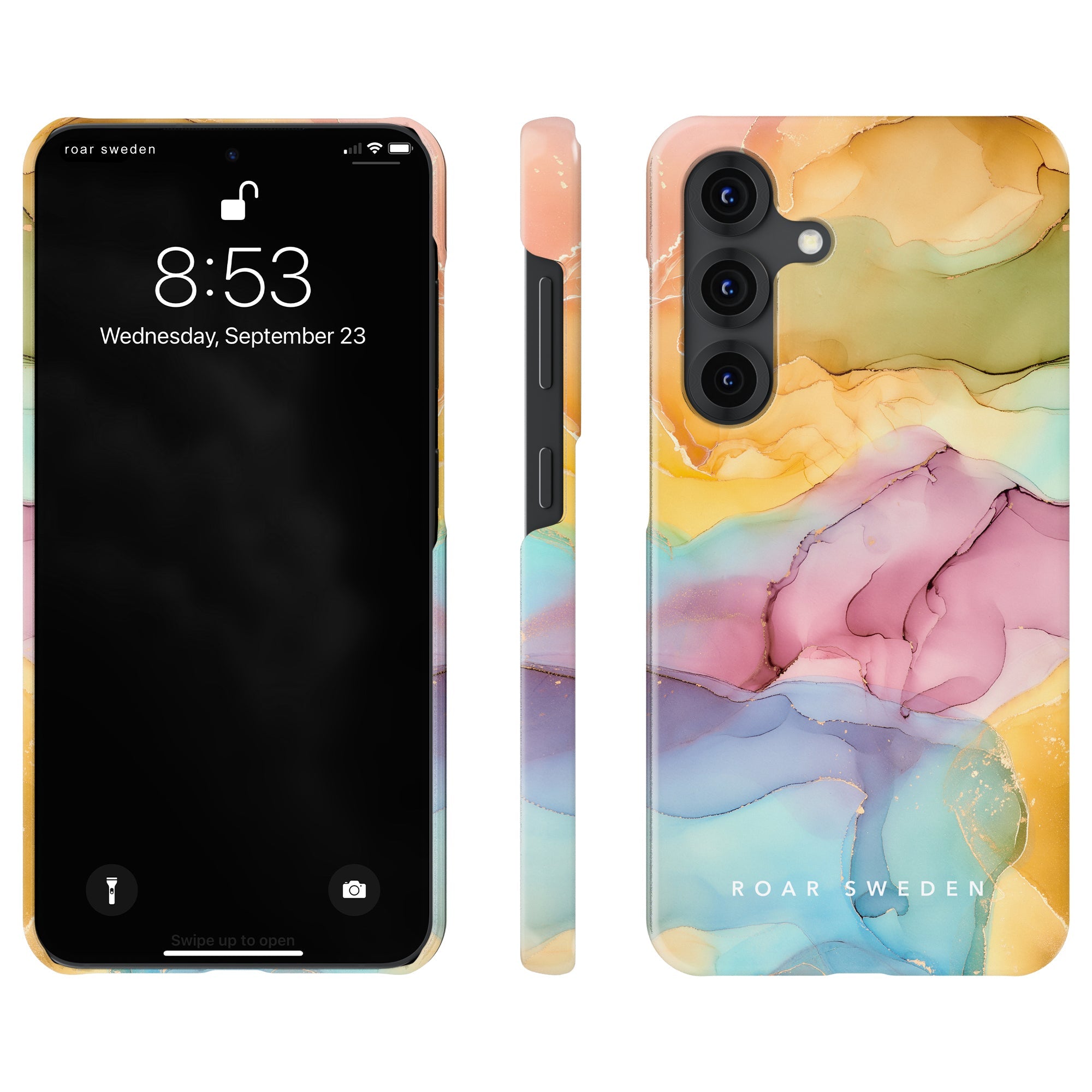 Slim mobilskal – Marble Sunset