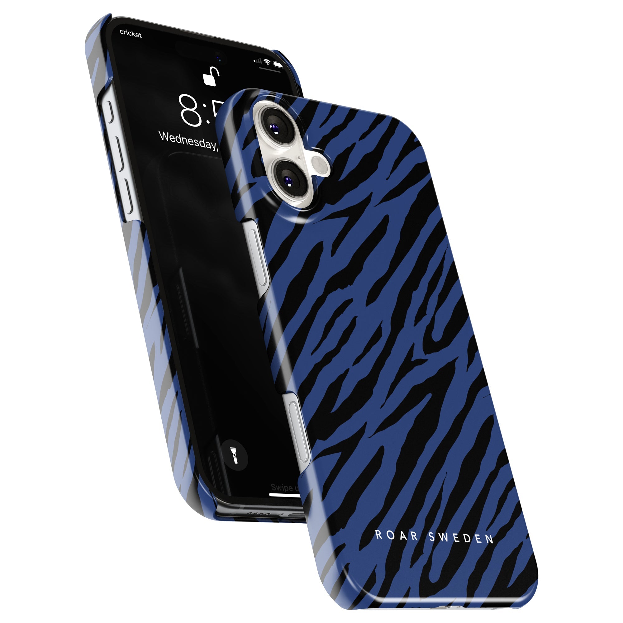 Slim mobilskal – Mazarine Stripes