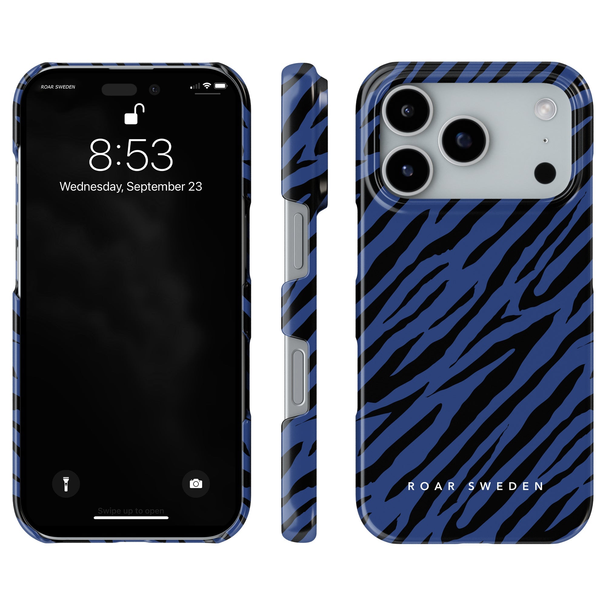 Mazarine Stripes - Slim case - Roar Sweden