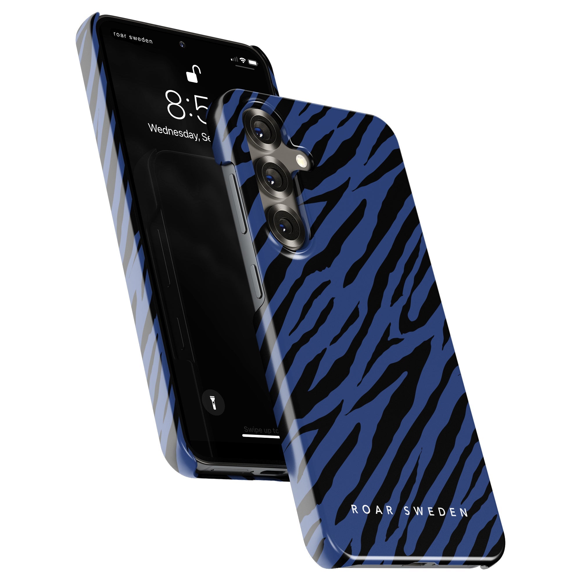 Slim mobilskal – Mazarine Stripes