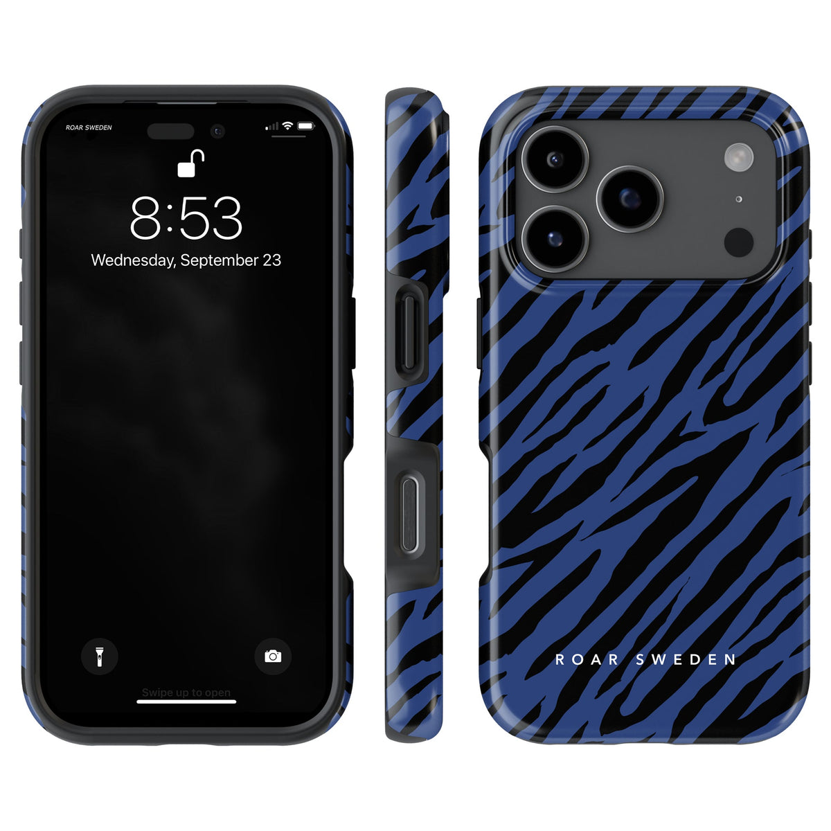 Mazarine Stripes - Tough Case - Roar Sweden