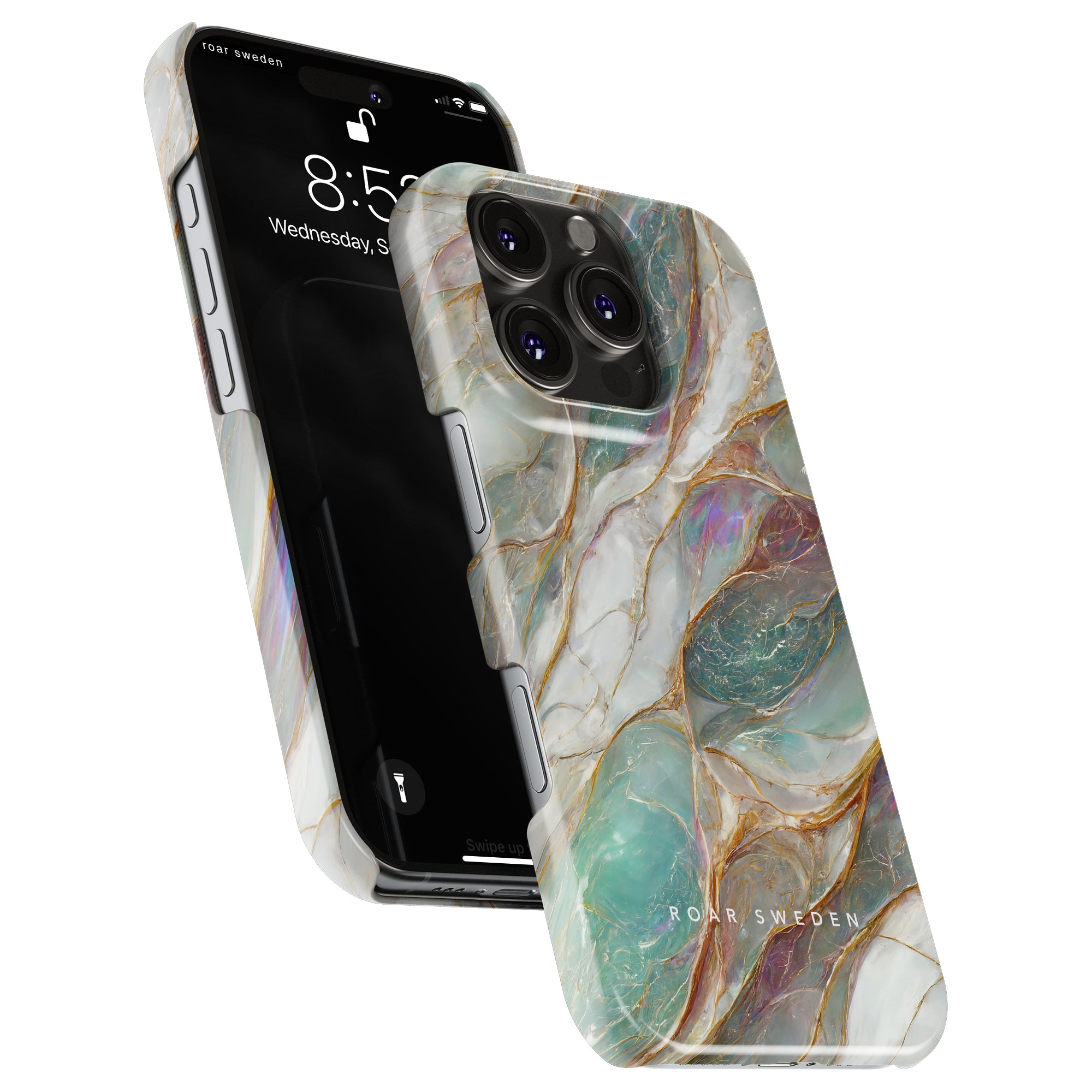 Slim mobilskal – Mother of Pearl