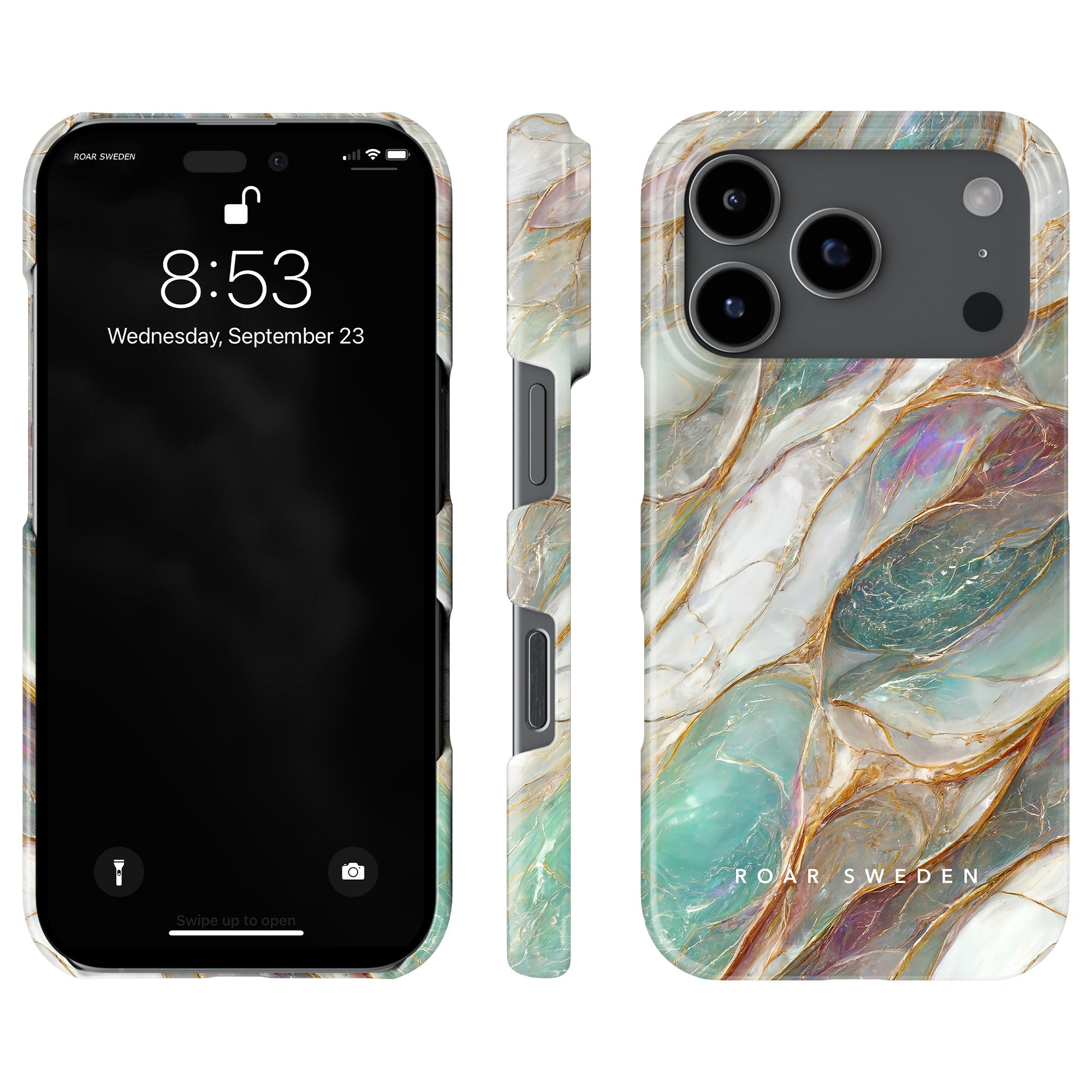 Slim mobilskal – Mother of Pearl