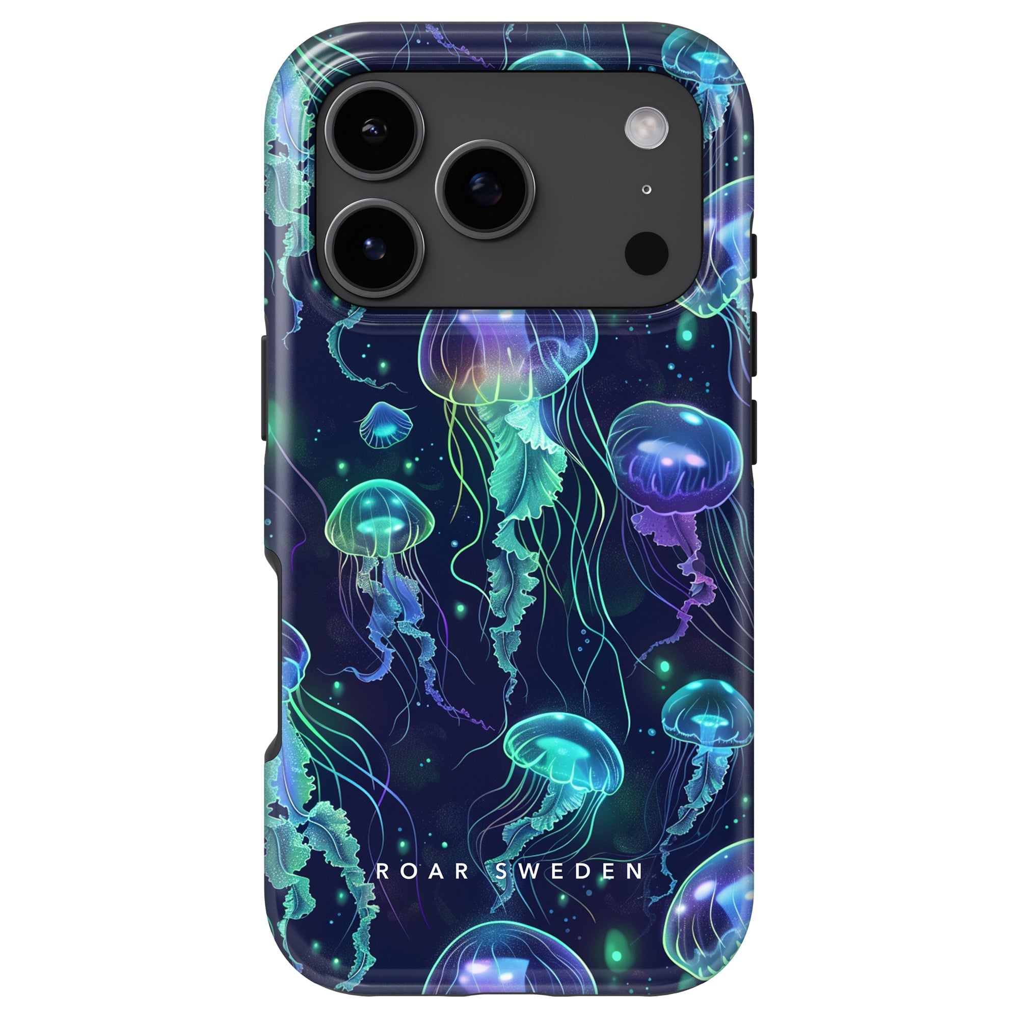 MagSafe mobilskal - Neon Jellyfish