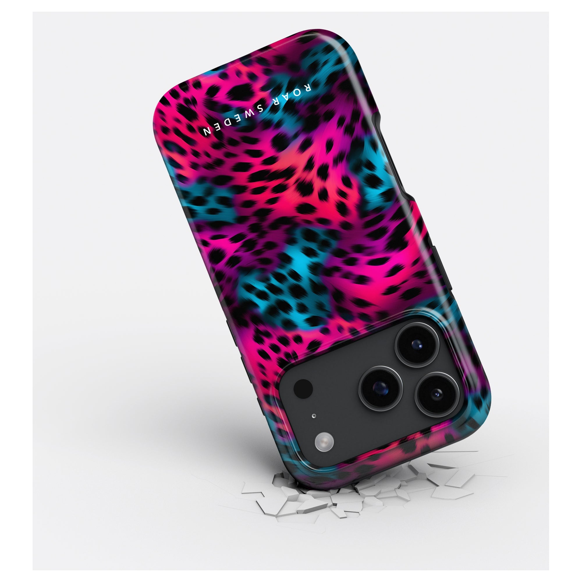 MagSafe mobilskal - Neon Panther