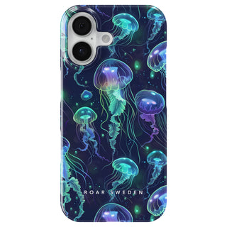 Slim mobilskal – Neon Jellyfish