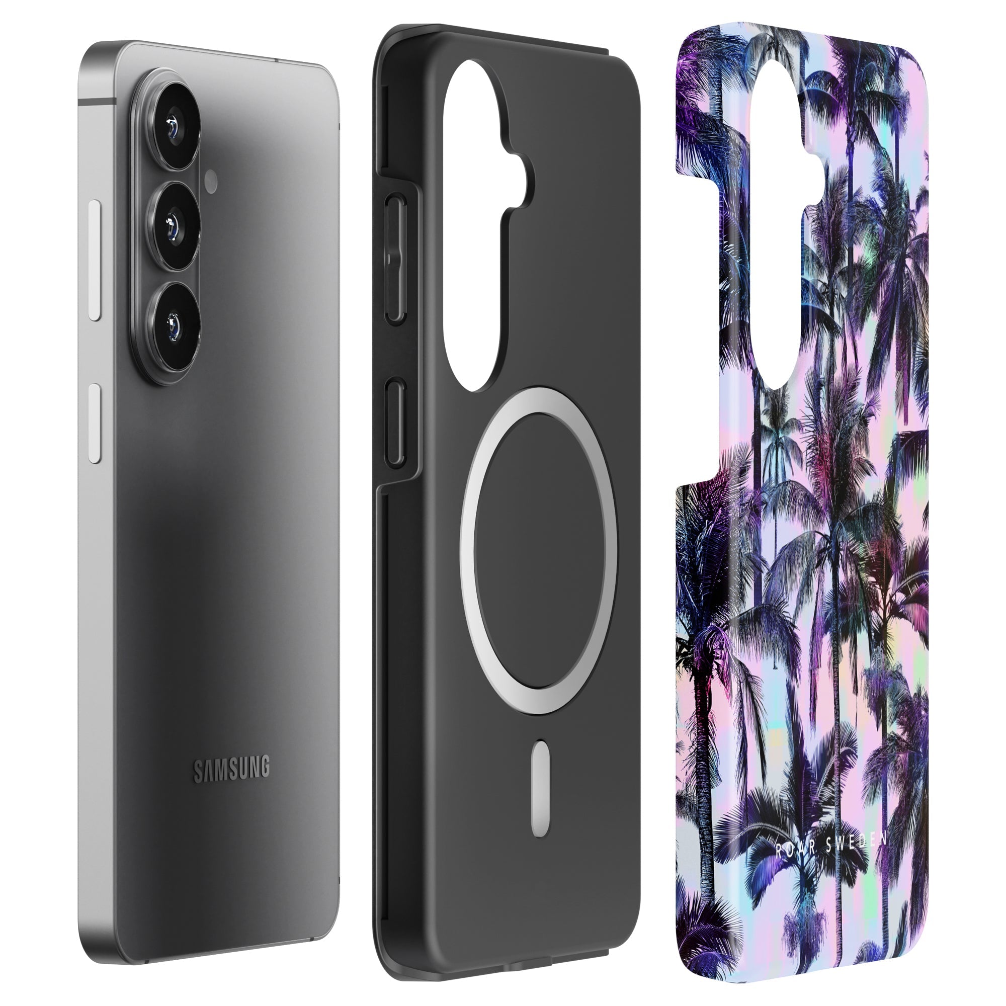 Neon Palms - Magnetic Tough Phone Case - Roar Sweden