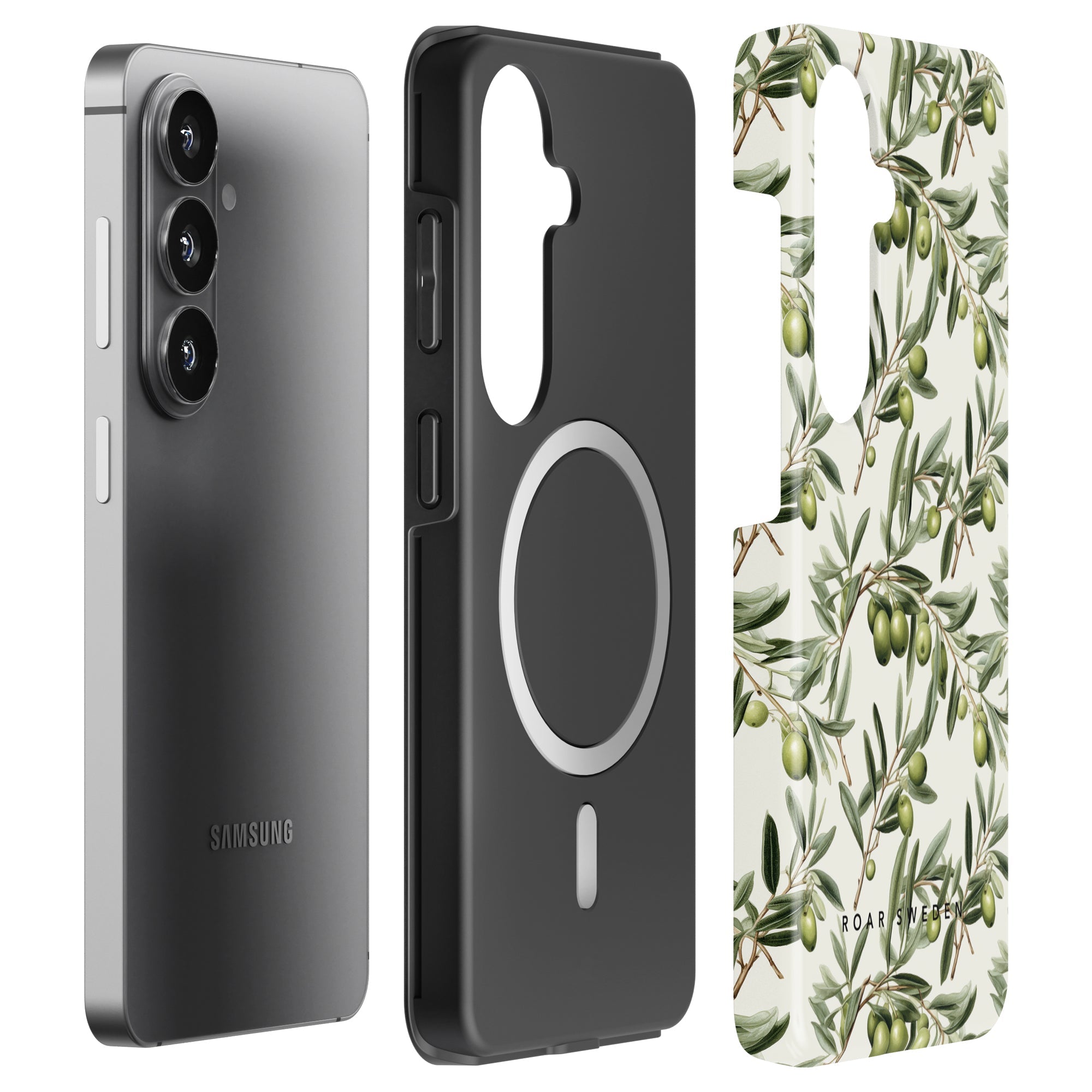 Olive Branch - Magnetic Tough Phone Case - Roar Sweden