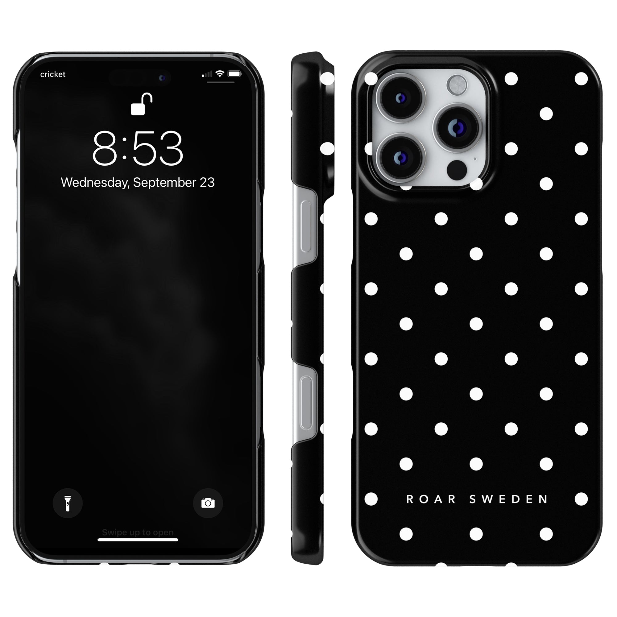 Slim mobilskal – Orca Dots
