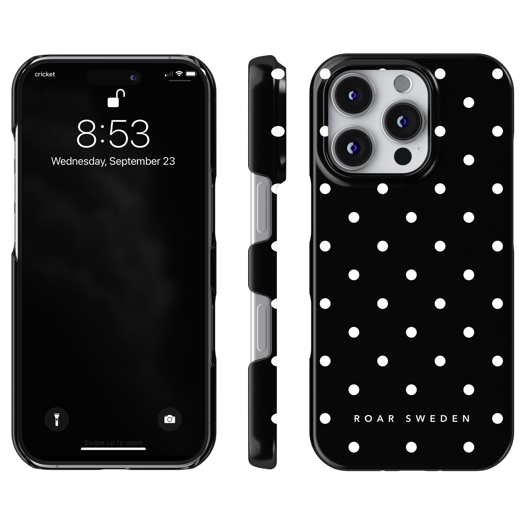 Slim mobilskal – Orca Dots