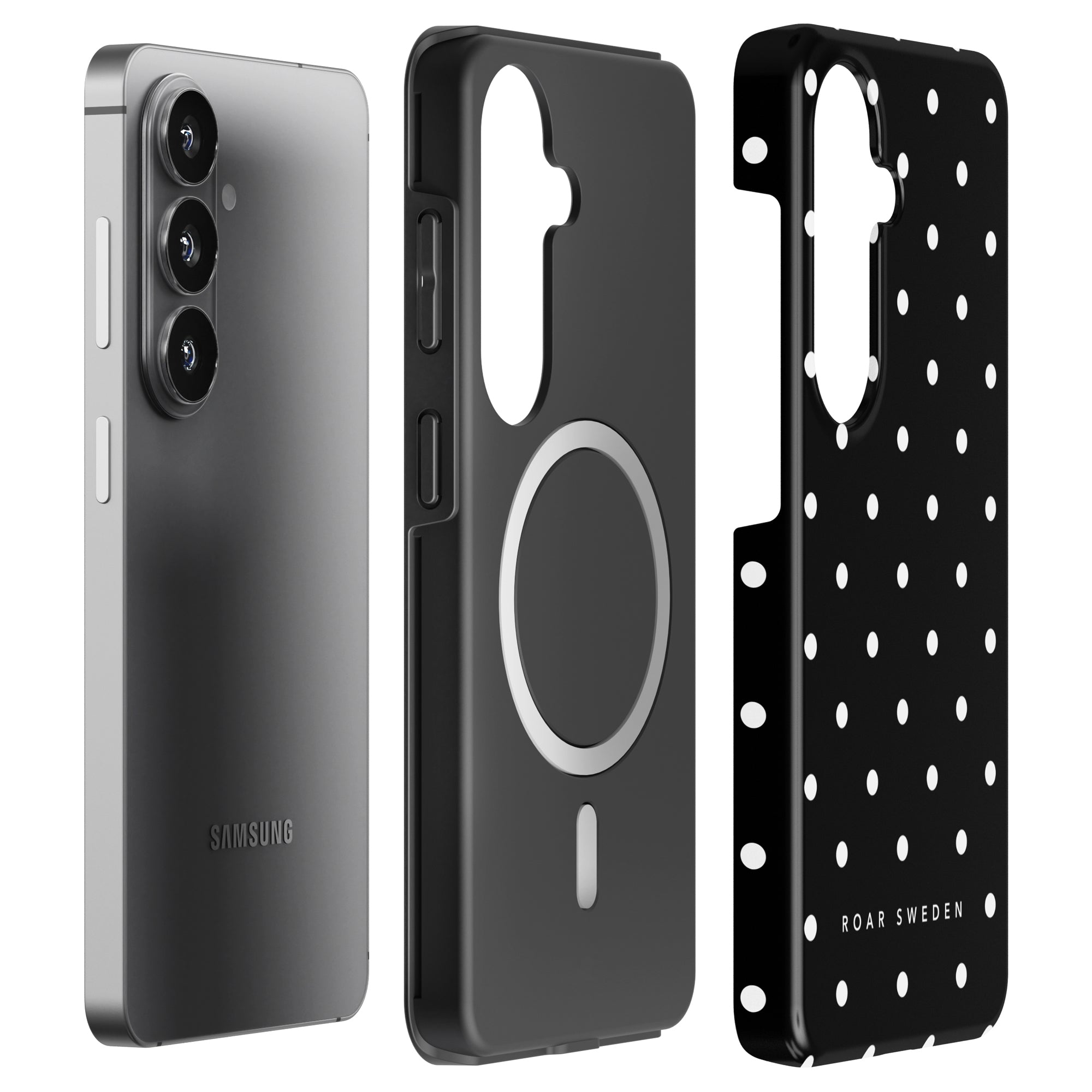 Orca Dots - Magnetic Tough Phone Case - Roar Sweden