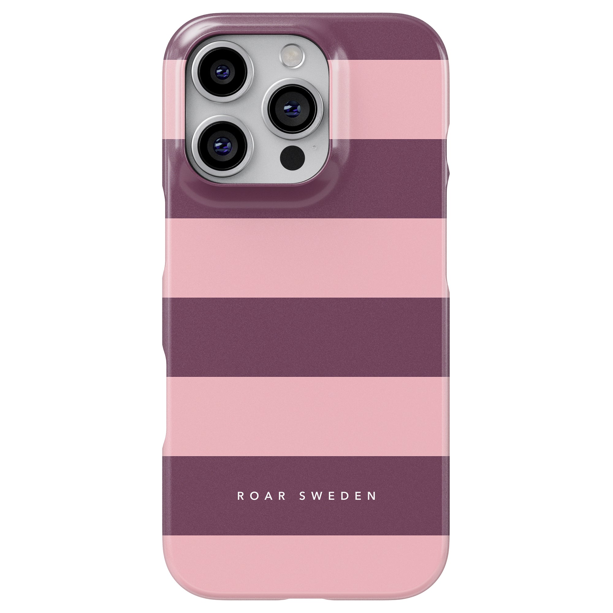 Orchid Stripes - Slim case - Roar Sweden