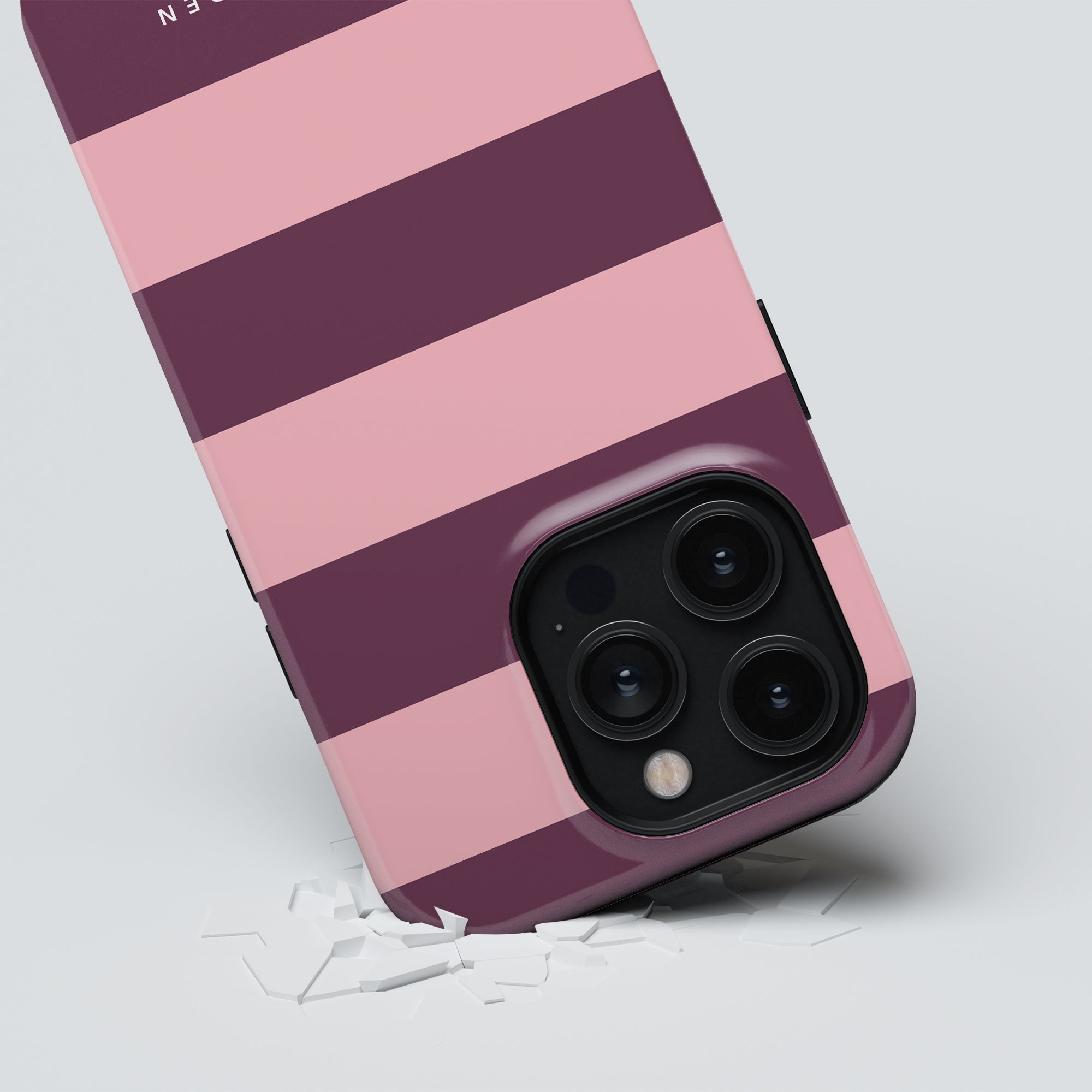 Orchid Stripes - Magsafe Tough Case - Roar Sweden