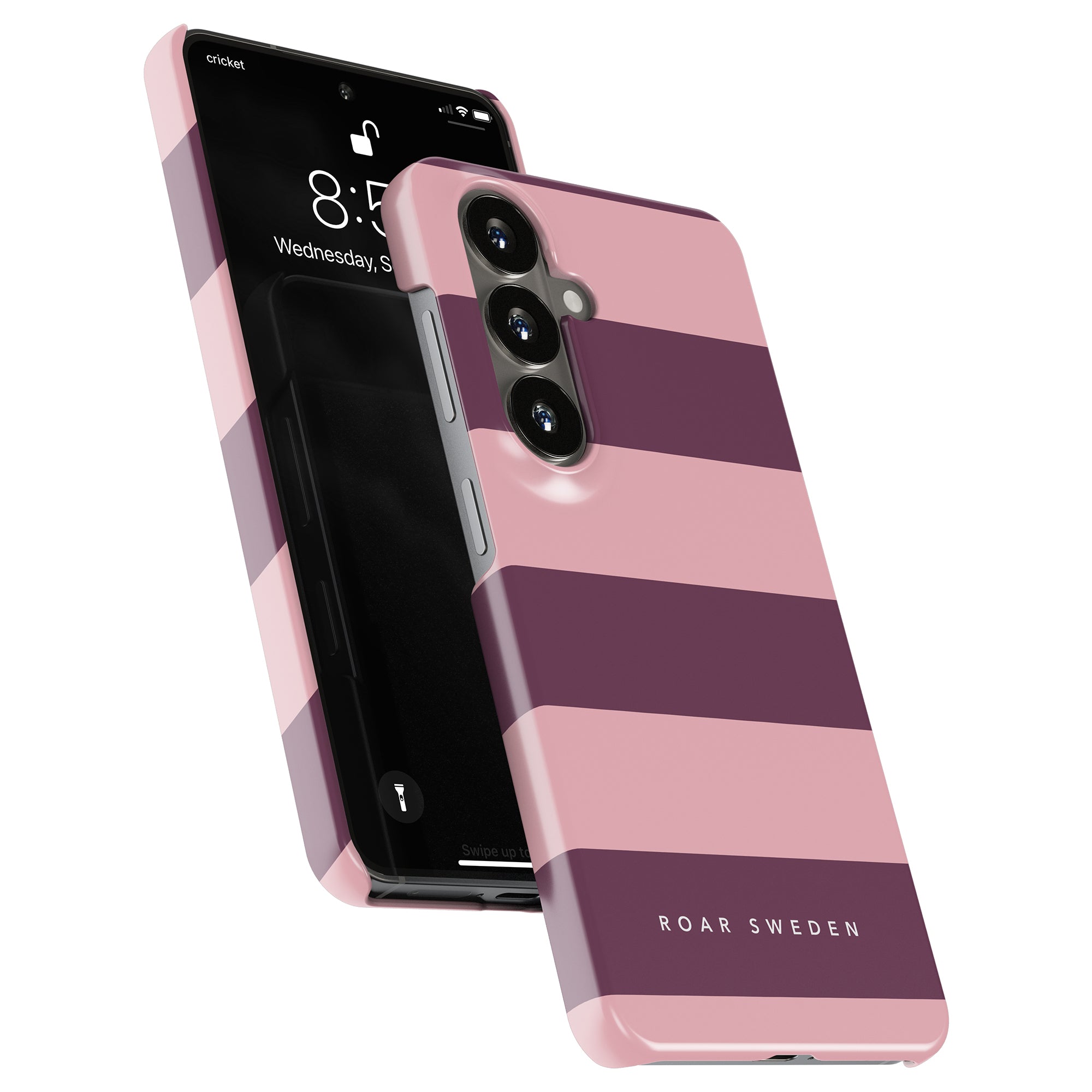 Orchid Stripes - Slim case - Roar Sweden