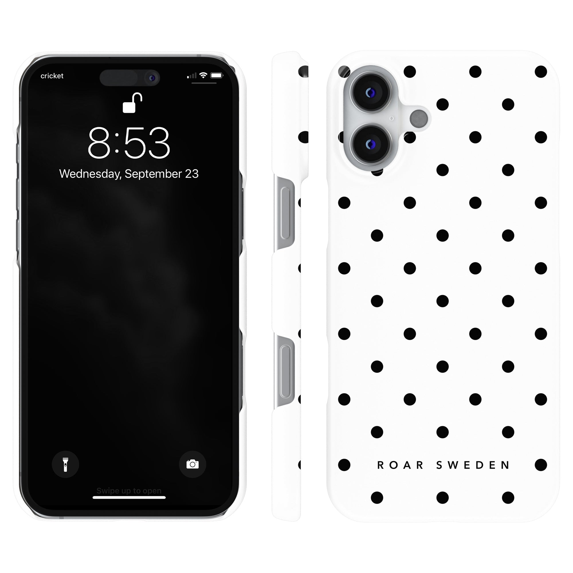 Slim mobilskal – Panda Dots