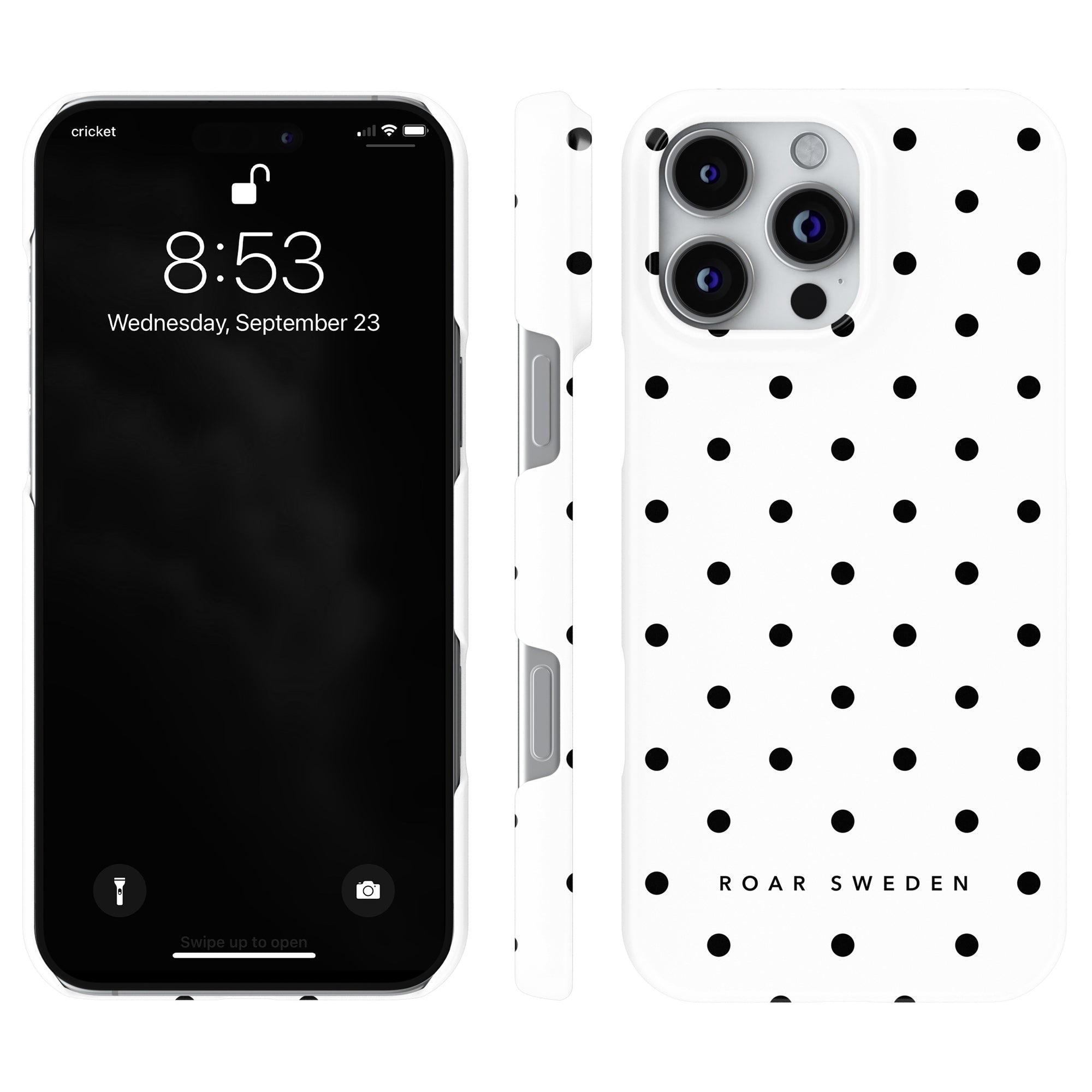 Slim mobilskal – Panda Dots
