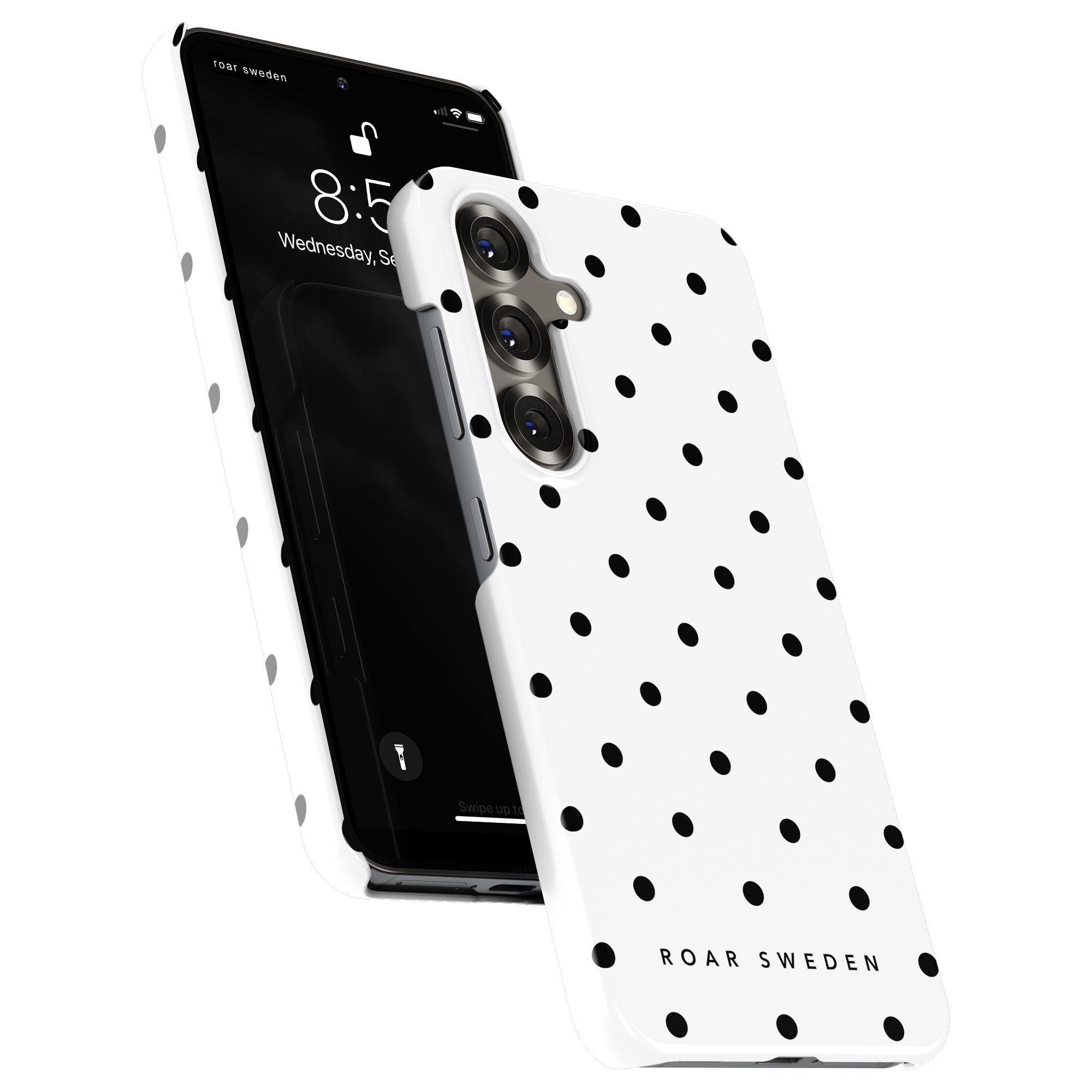 Slim mobilskal – Panda Dots